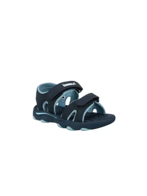 Kids Girl's Textured Sandals,Navy