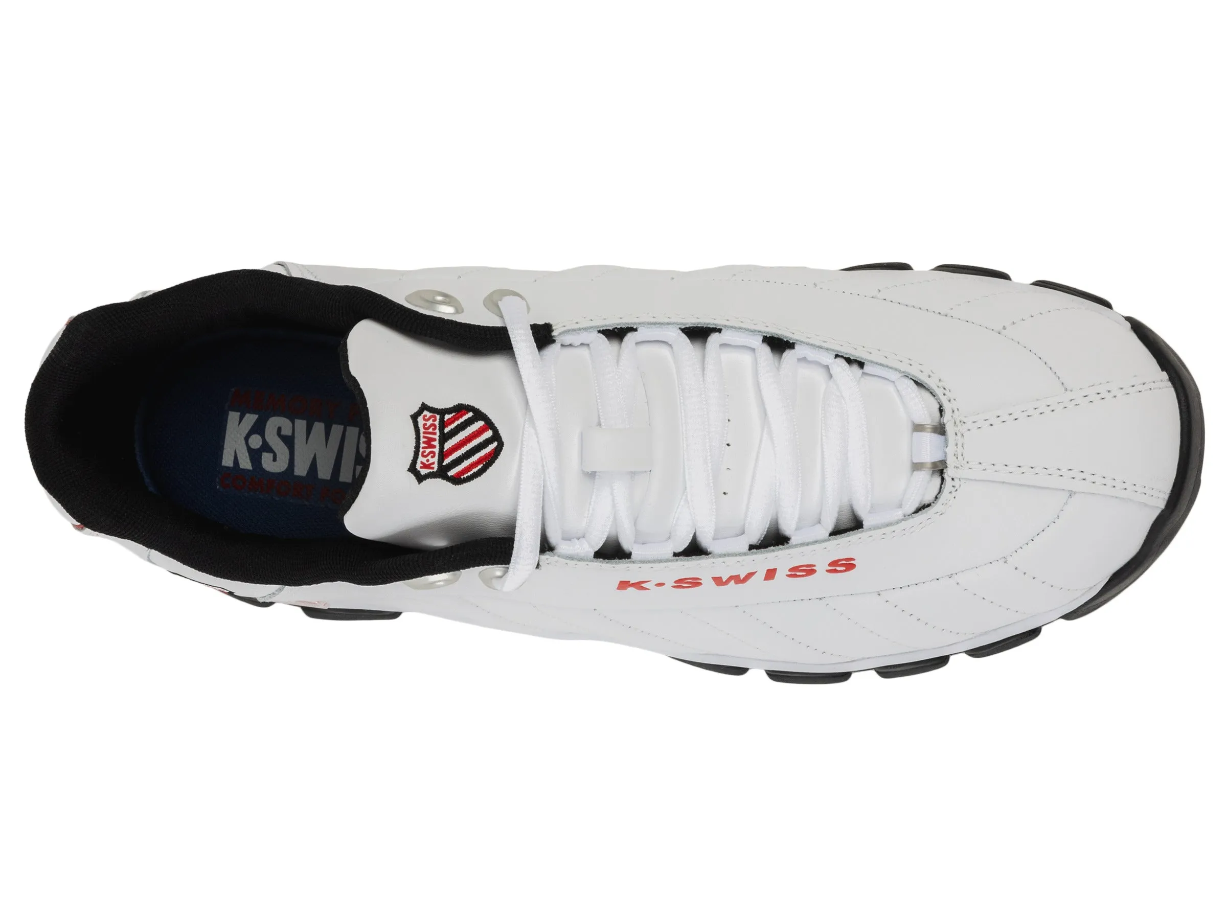 K.SWISS 03426-122-M | ST329 CMF | WHITE/BLACK/RED