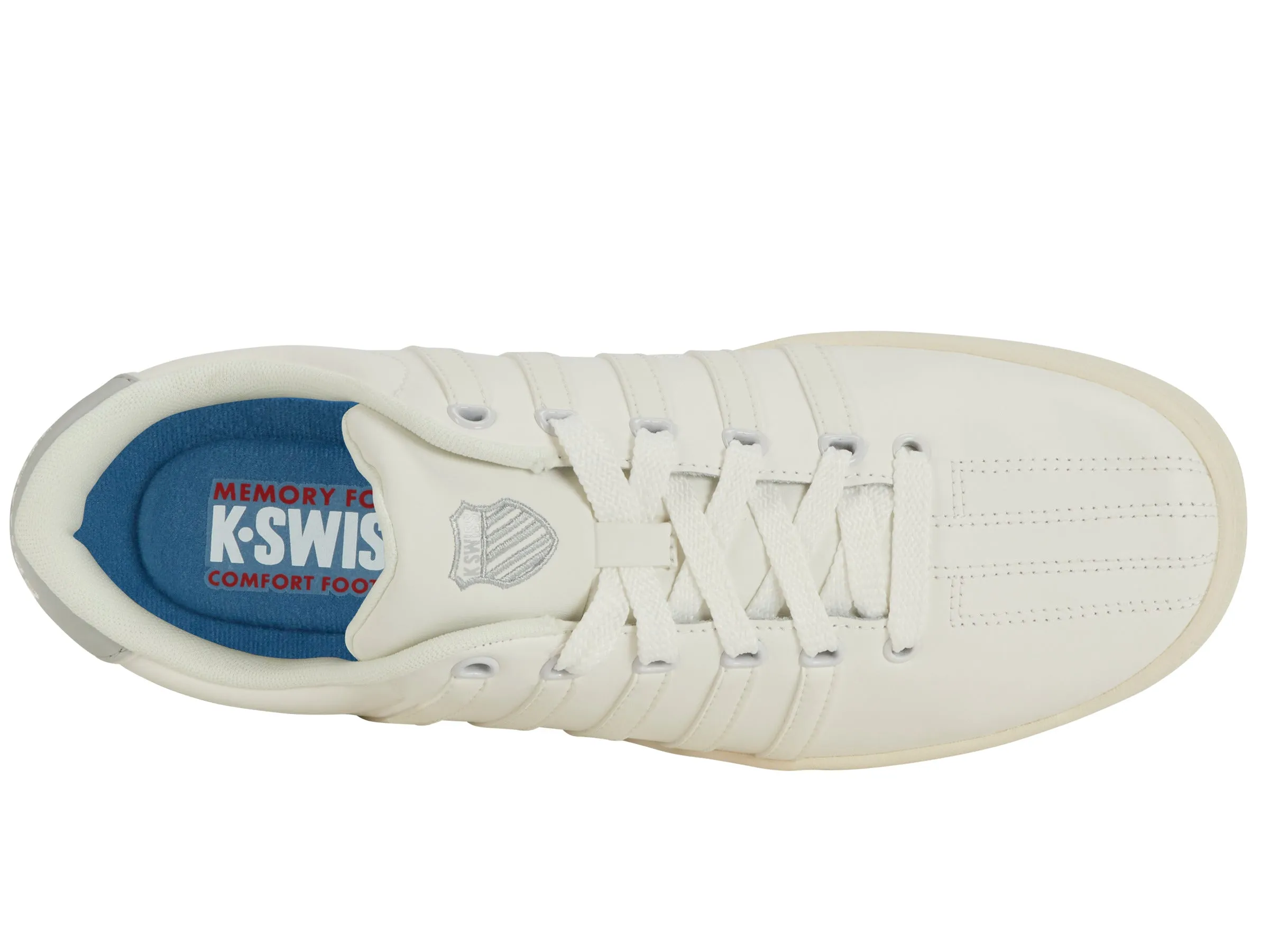 K.SWISS 03629-158-M | COURT PRO II CMF | BLANC DE BLANC/GRAY VIOLET/ANTIQUE WHITE