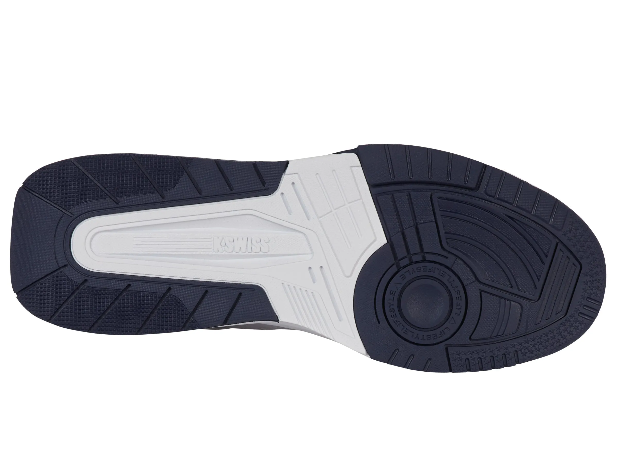 K.SWISS 04077-130-M | TECHNA TRAINER | WHITE/NAVY/RED