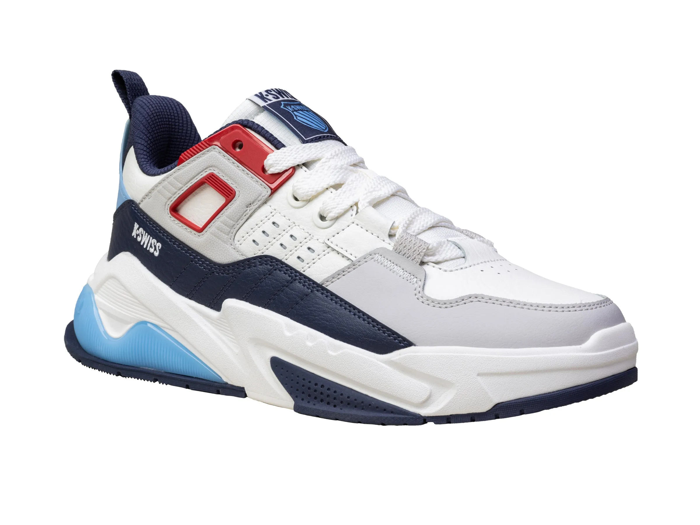 K.SWISS 04077-936-M | TECHNA TRAINER | SAIL WHITE/NAVY/RED