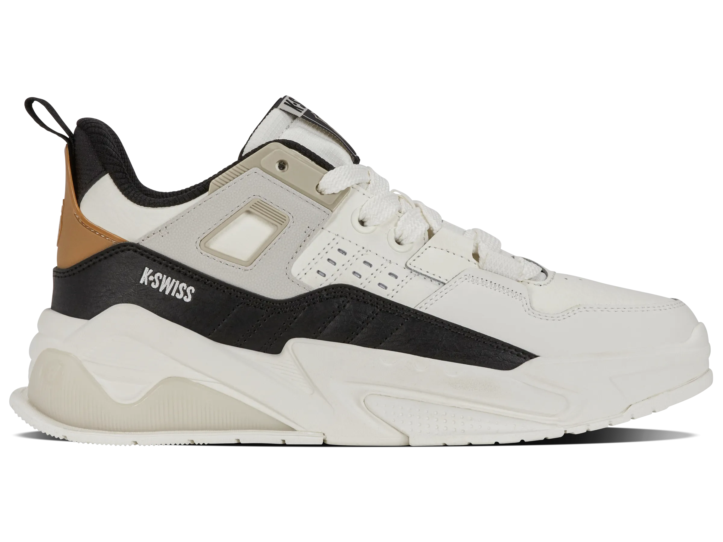 K.SWISS 04077-938-M | TECHNA TRAINER | SAIL WHITE/PIGEON GRAY/BLACK