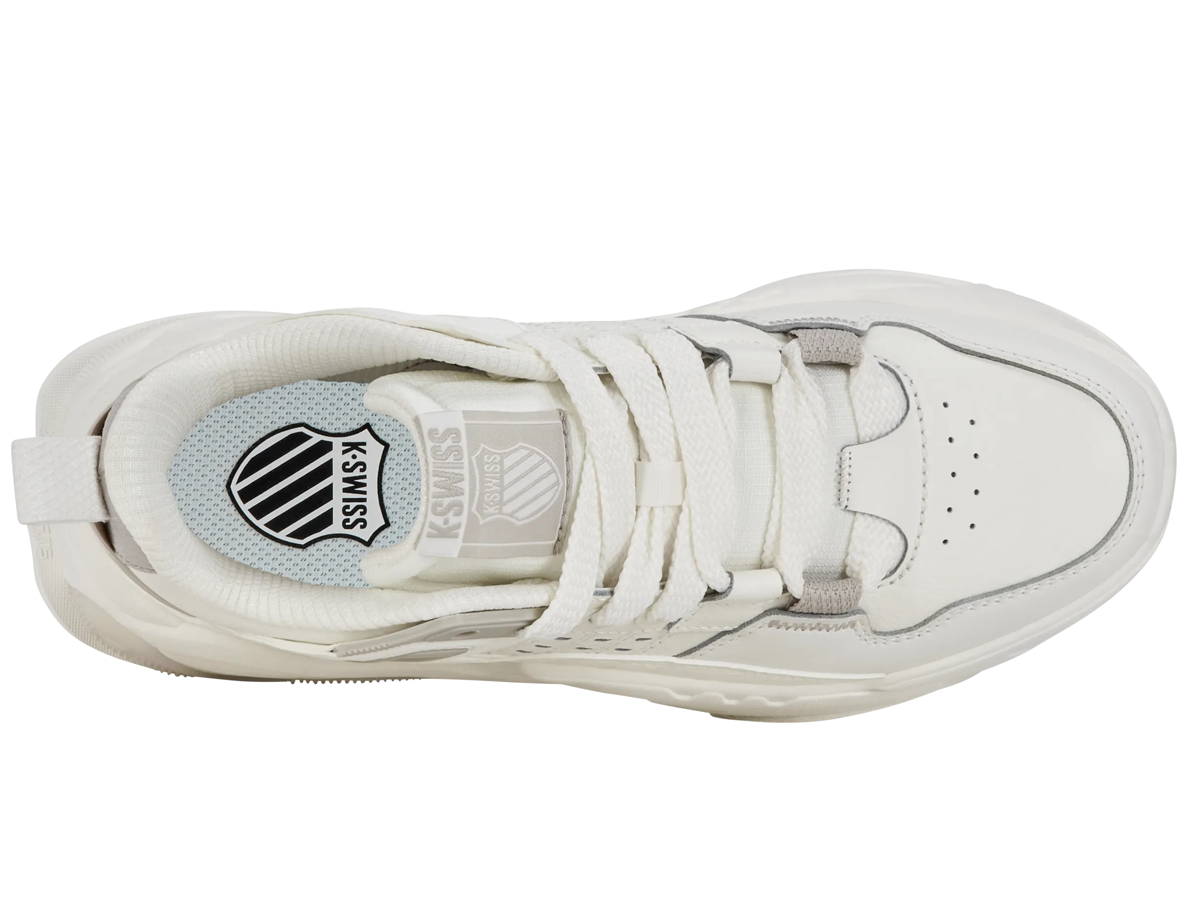 K.SWISS 04077-942-M | TECHNA TRAINER | SAIL WHITE/TAUPE GRAY