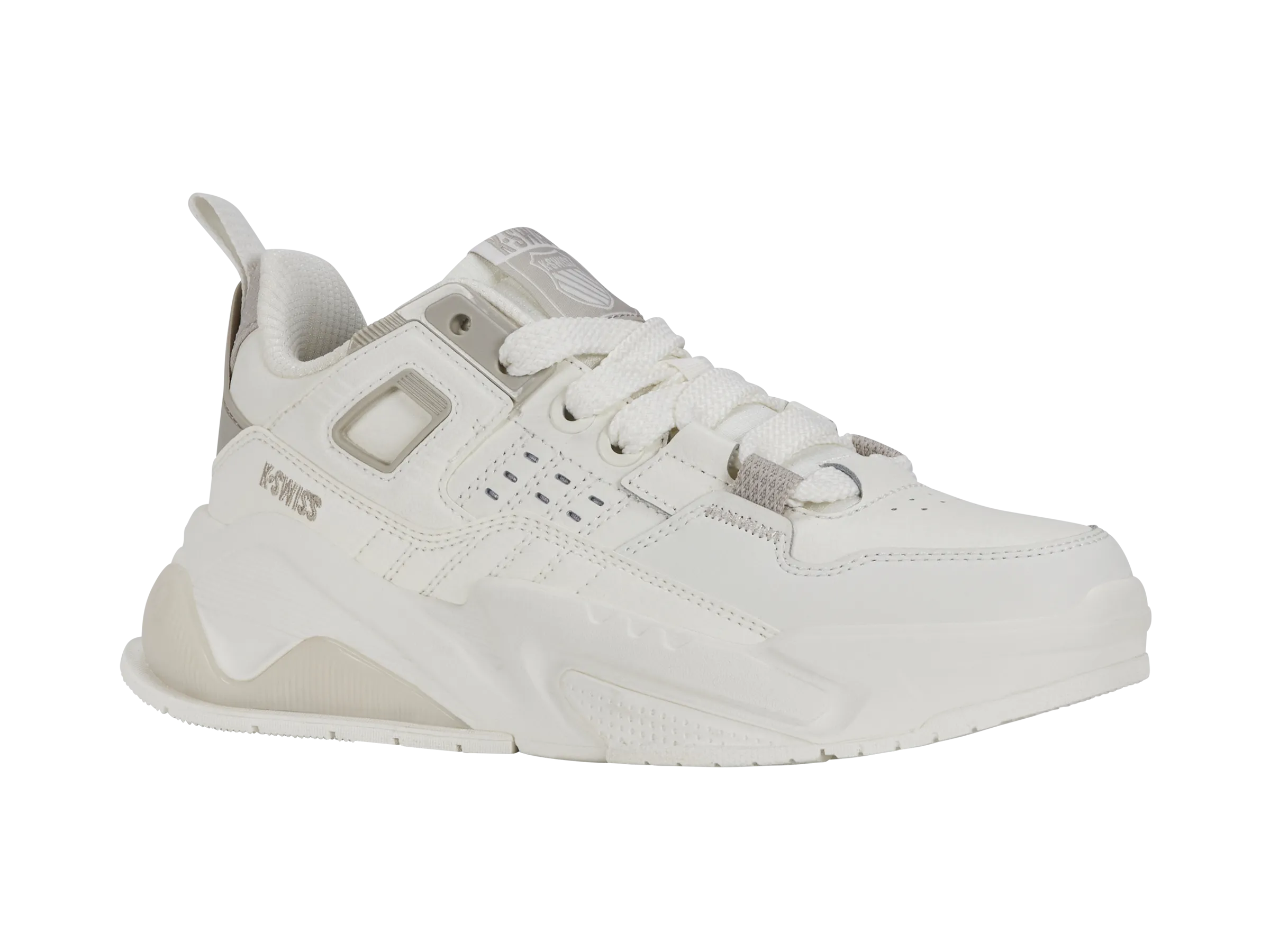 K.SWISS 04077-942-M | TECHNA TRAINER | SAIL WHITE/TAUPE GRAY