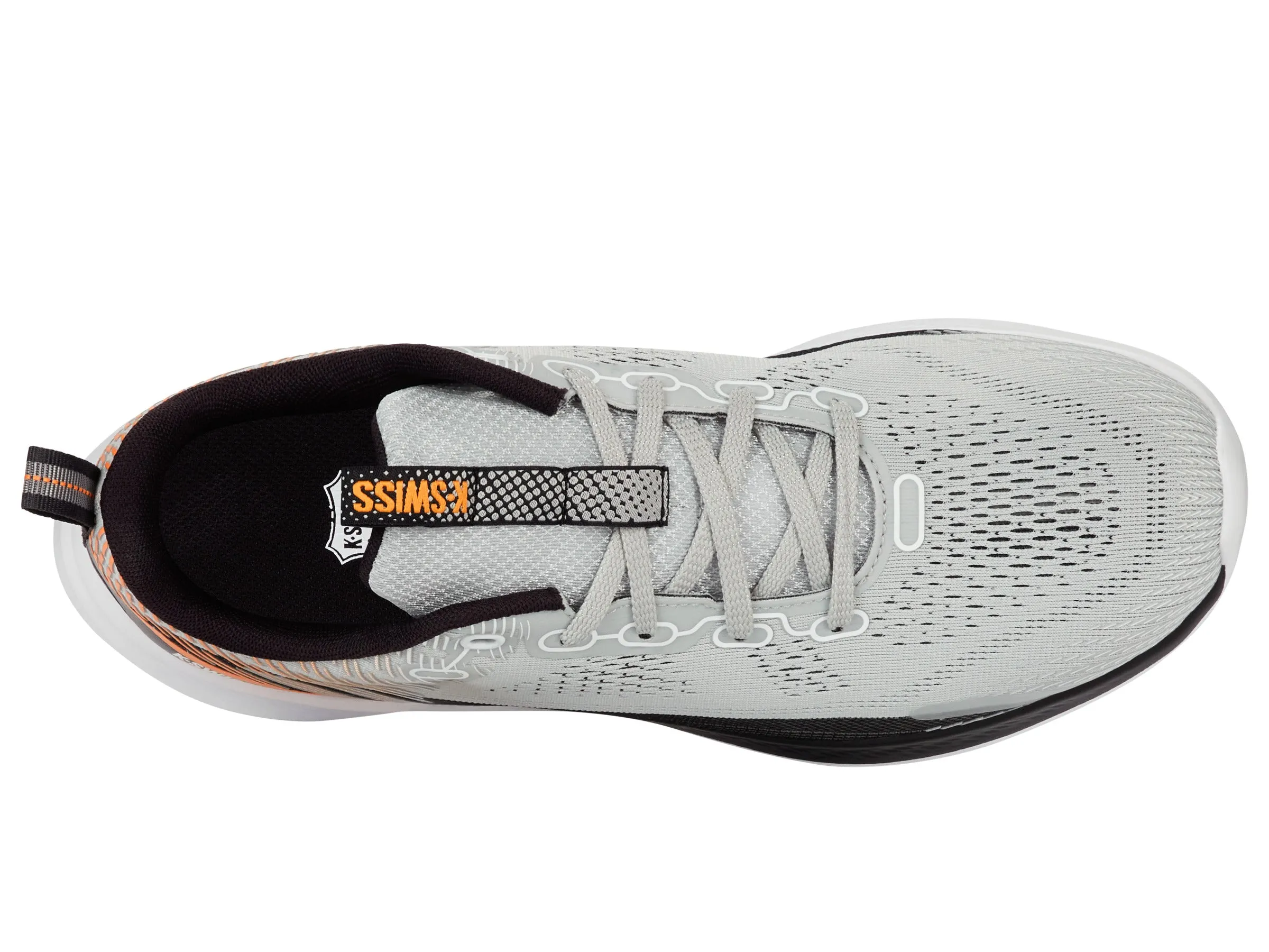 K.SWISS 04302-055-M | PROTO TRAINER | NORTHERN DROPLET/BLACK/BLAZE ORANGE/WHITE