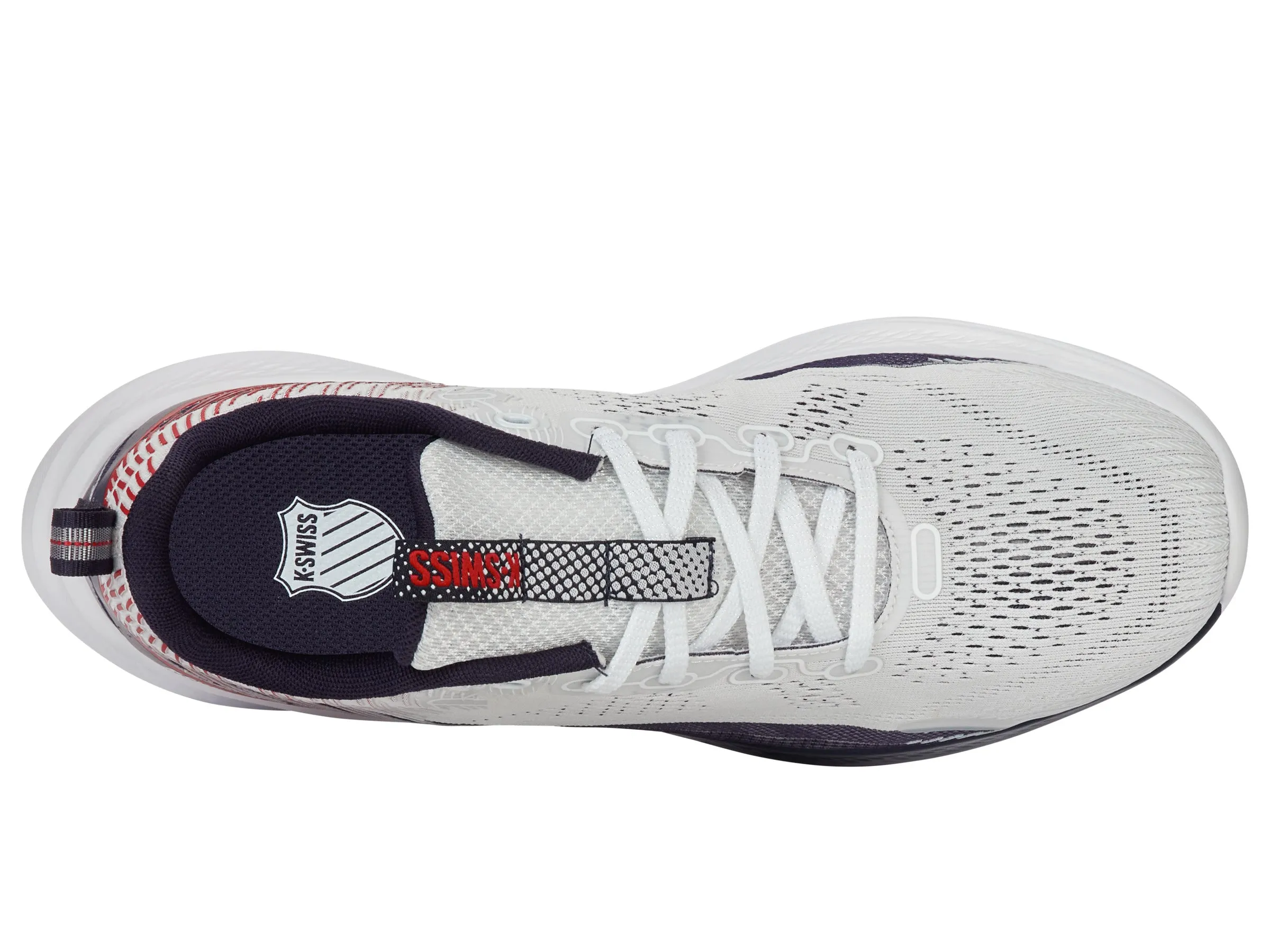 K.SWISS 04302-113-M | PROTO TRAINER | WHITE/PEACOAT/MARS RED