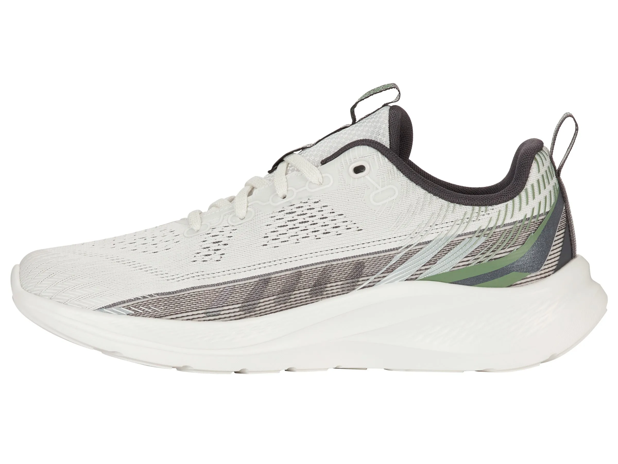 K.SWISS 04302-120-M | PROTO TRAINER | BLANC/ASPHALT/WATERCRESS