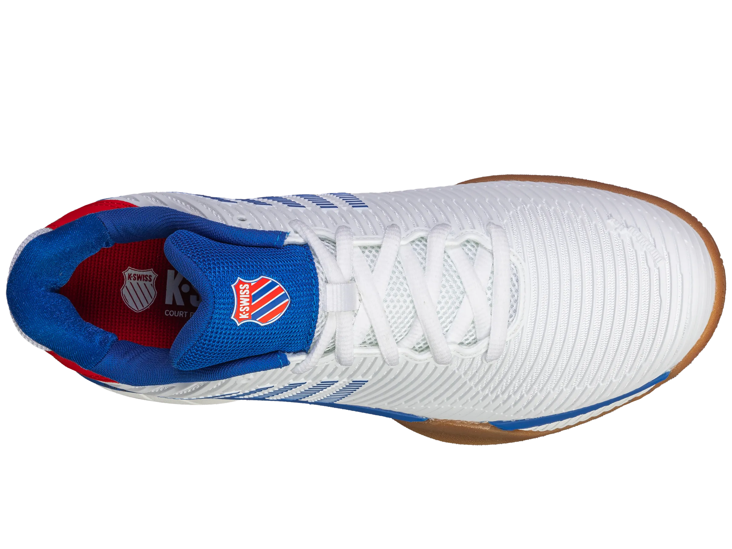 K.SWISS 04397-953-M | HYPERCOURT EXPRESS 2 INDOOR | WHITE/RED