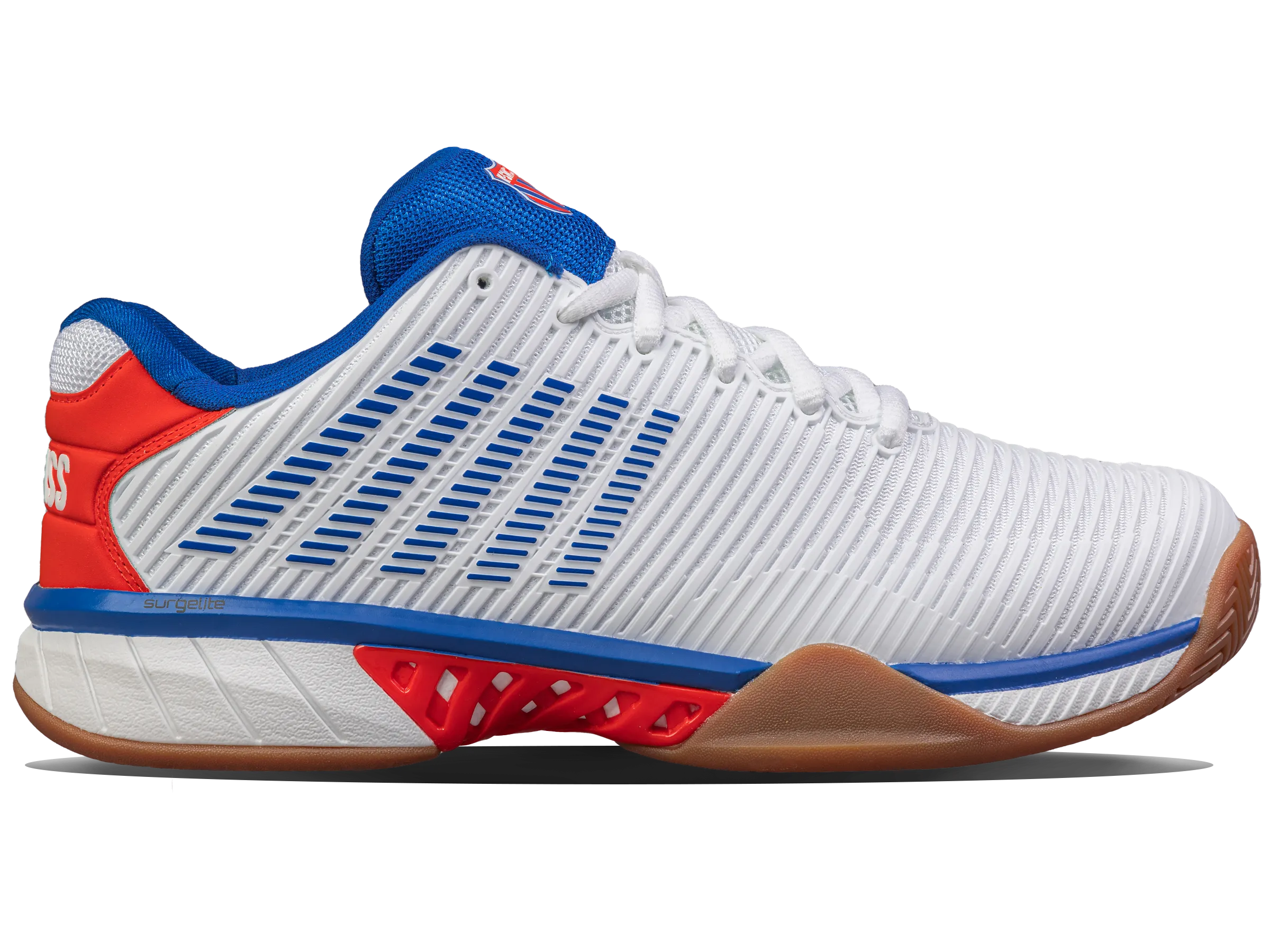 K.SWISS 04397-953-M | HYPERCOURT EXPRESS 2 INDOOR | WHITE/RED
