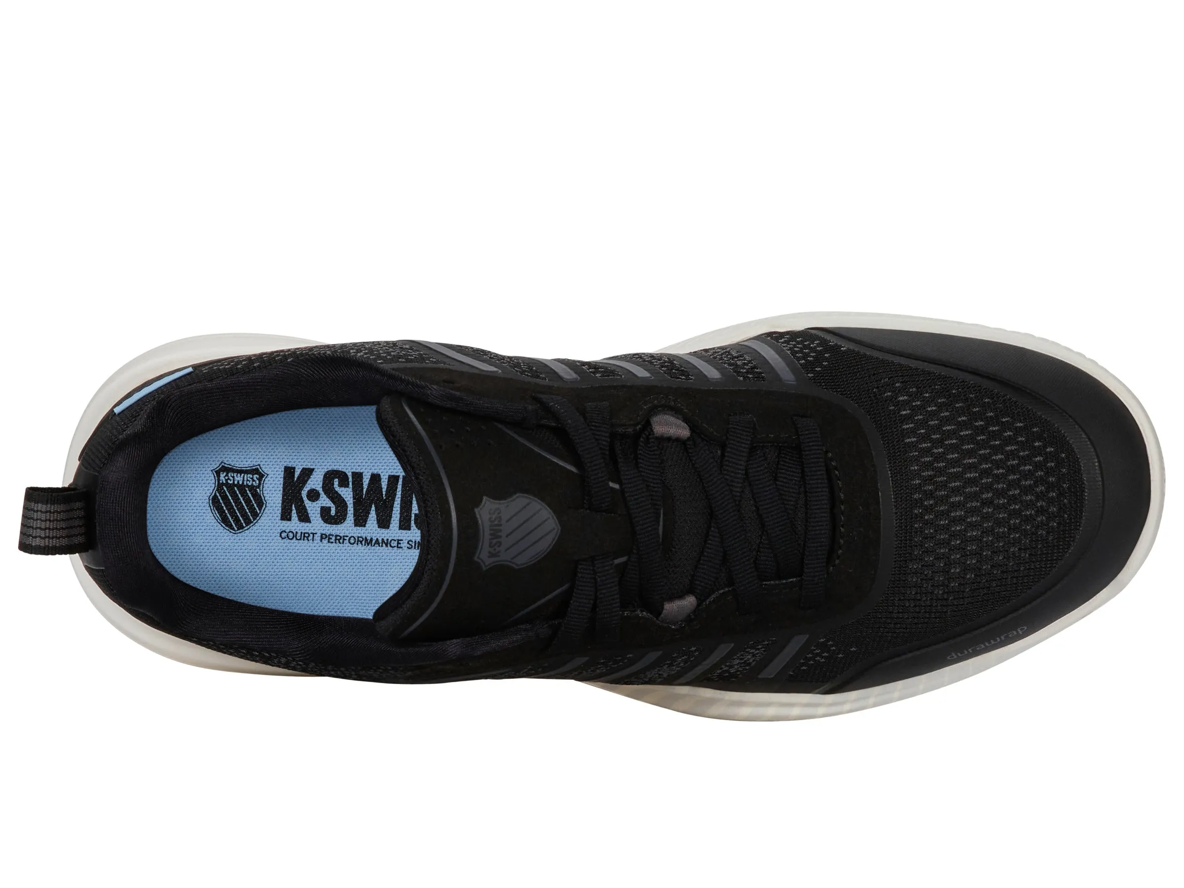 K.SWISS 04405-013-M | ULTRA COURT | BLACK/SNOW WHITE/ASPHALT
