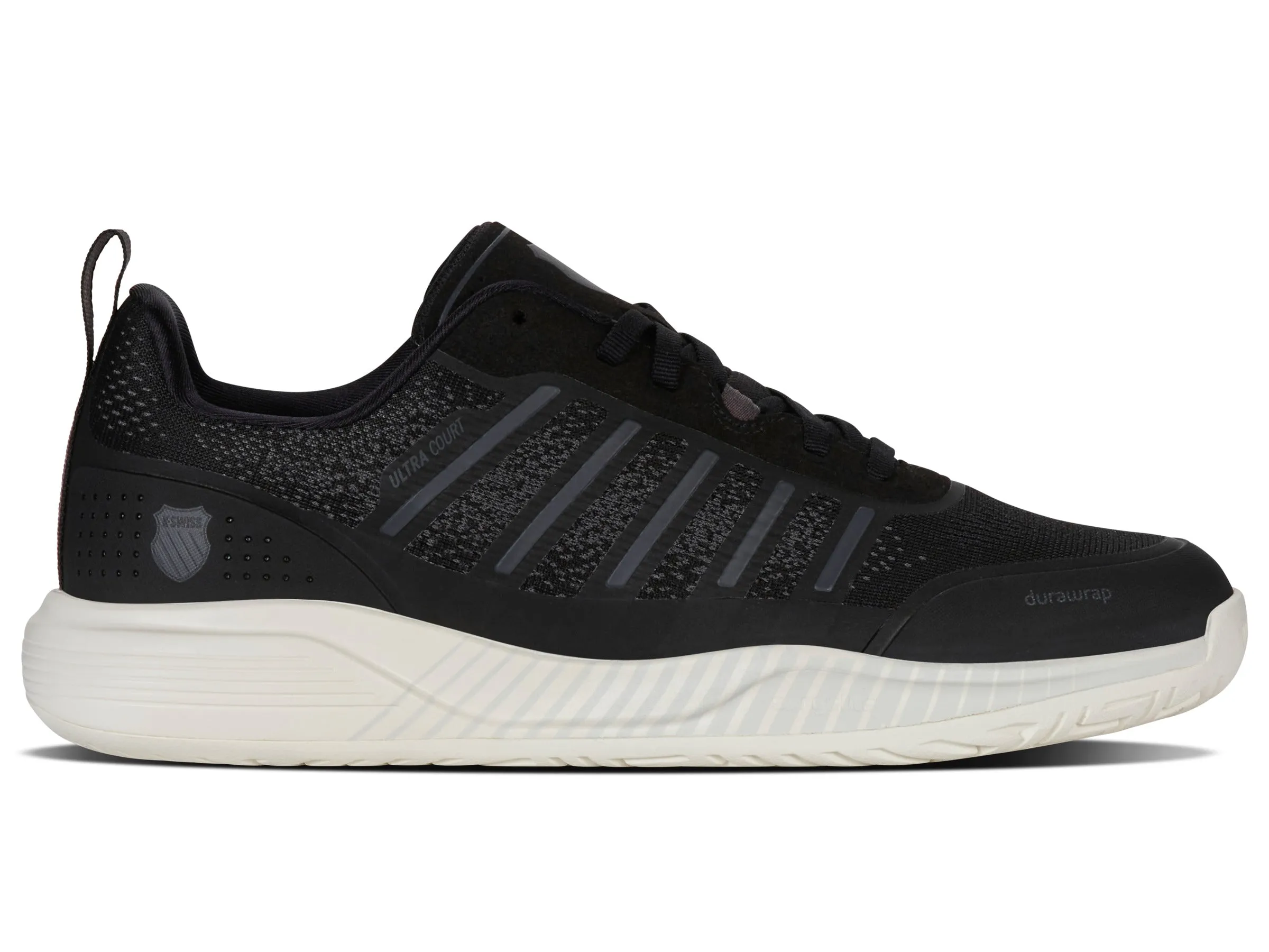 K.SWISS 04405-013-M | ULTRA COURT | BLACK/SNOW WHITE/ASPHALT