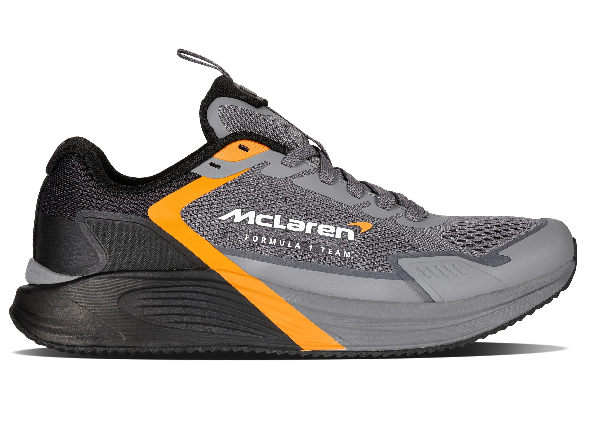 K.SWISS 04410-057-M | AERO-ACTIVE II X MCLAREN F1 TEAM | STEEL GRAY/BLACK/PAPAYA