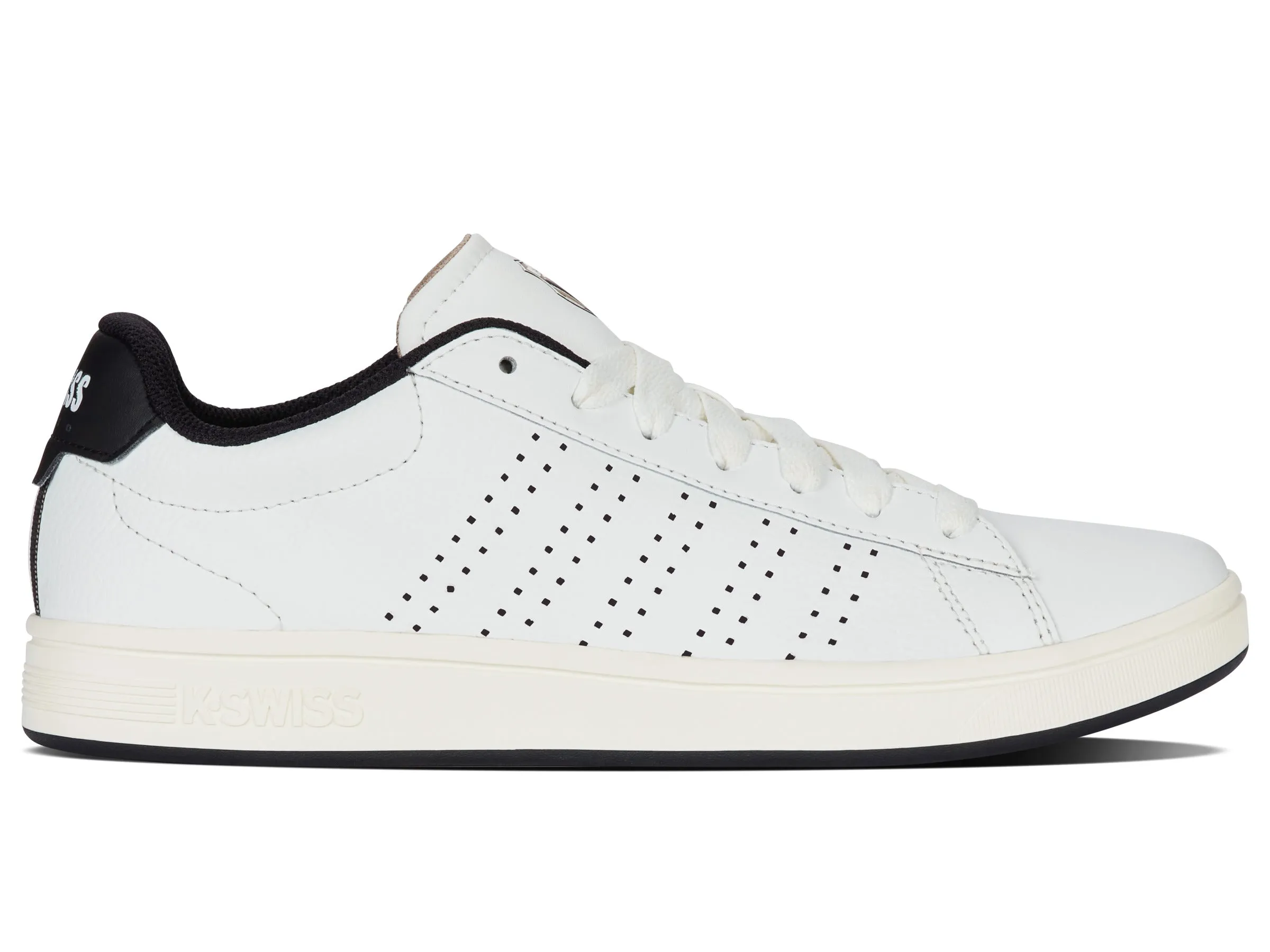 K.SWISS 04411-131-M | COURT BASE II | BRIGHT WHITE/NATURAL/BLACK