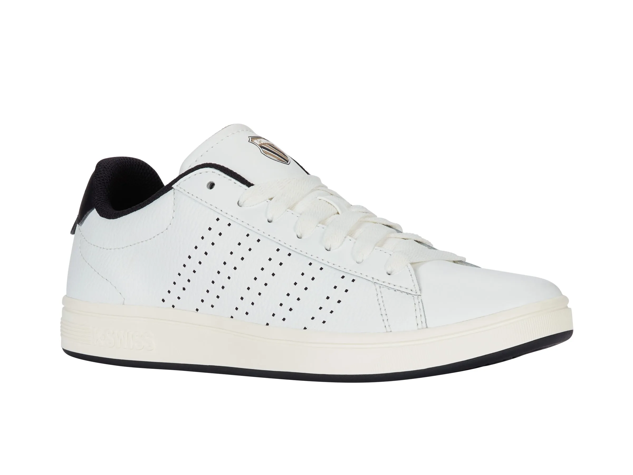 K.SWISS 04411-131-M | COURT BASE II | BRIGHT WHITE/NATURAL/BLACK