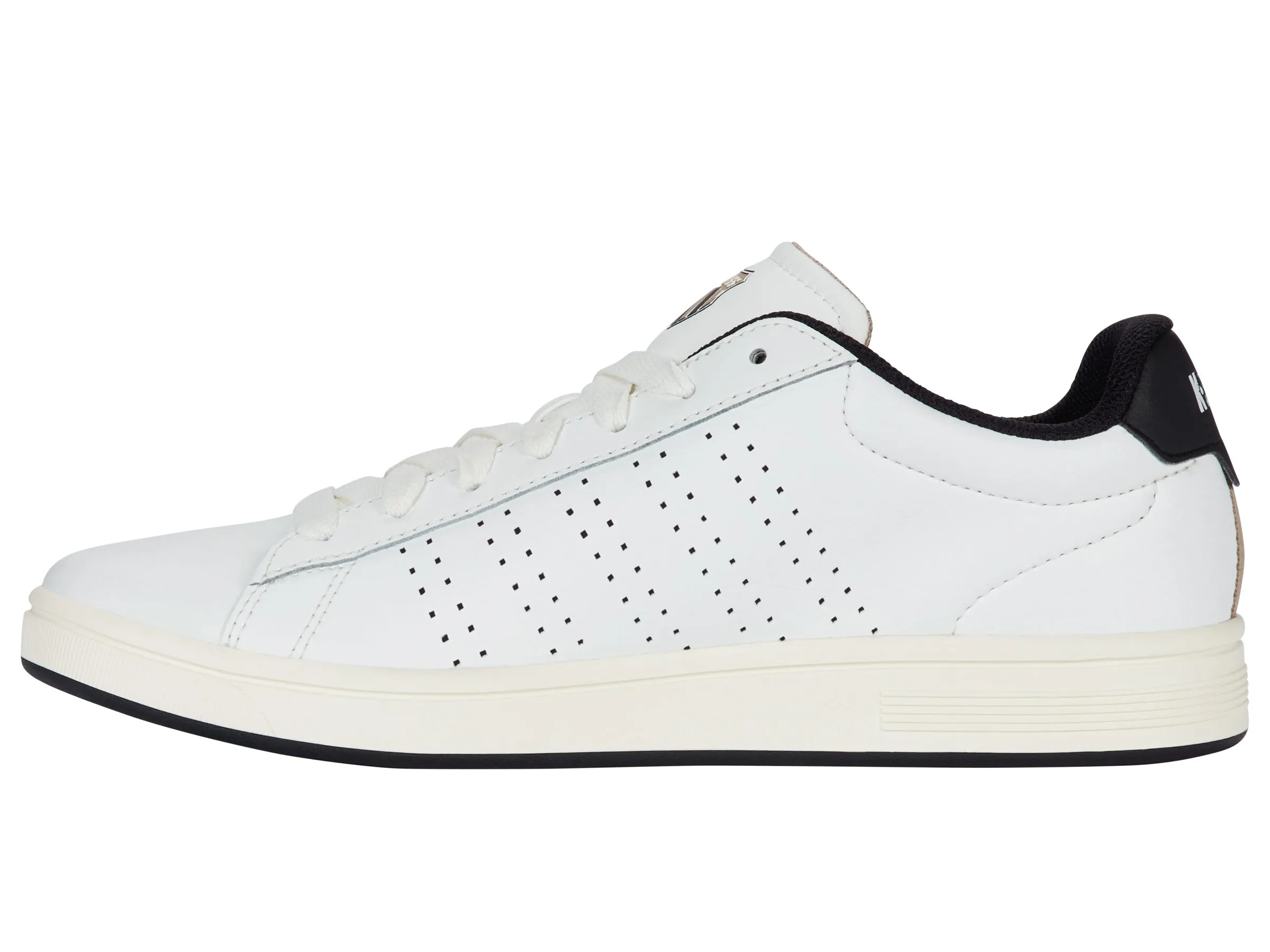 K.SWISS 04411-131-M | COURT BASE II | BRIGHT WHITE/NATURAL/BLACK