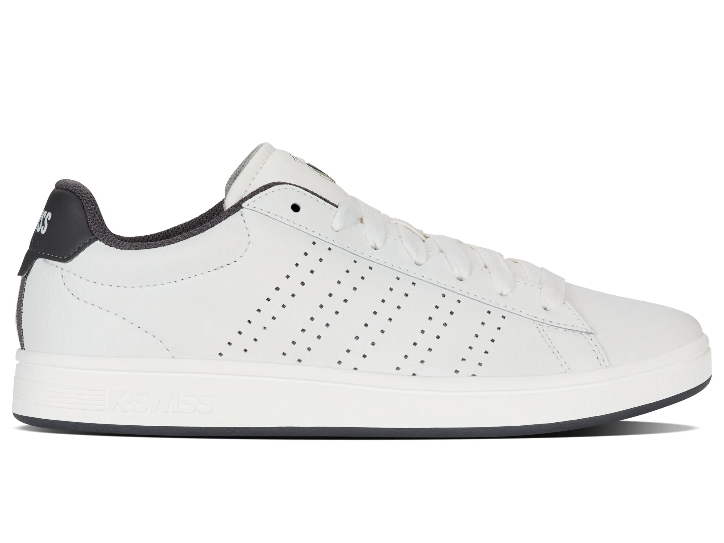 K.SWISS 04411-151-M | COURT BASE II | CLOUD DANCER/ABBEY STONE/ASPHALT