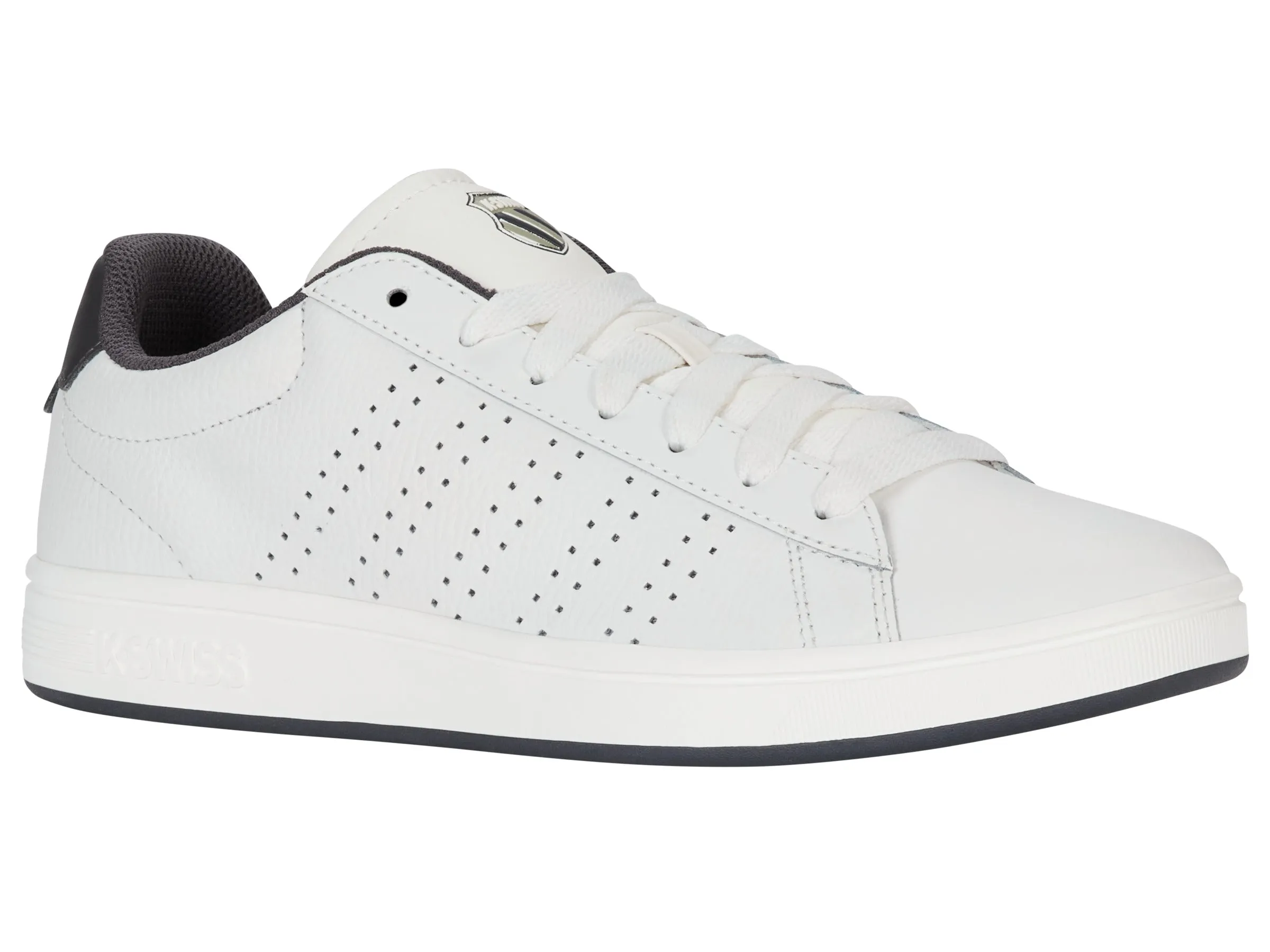 K.SWISS 04411-151-M | COURT BASE II | CLOUD DANCER/ABBEY STONE/ASPHALT