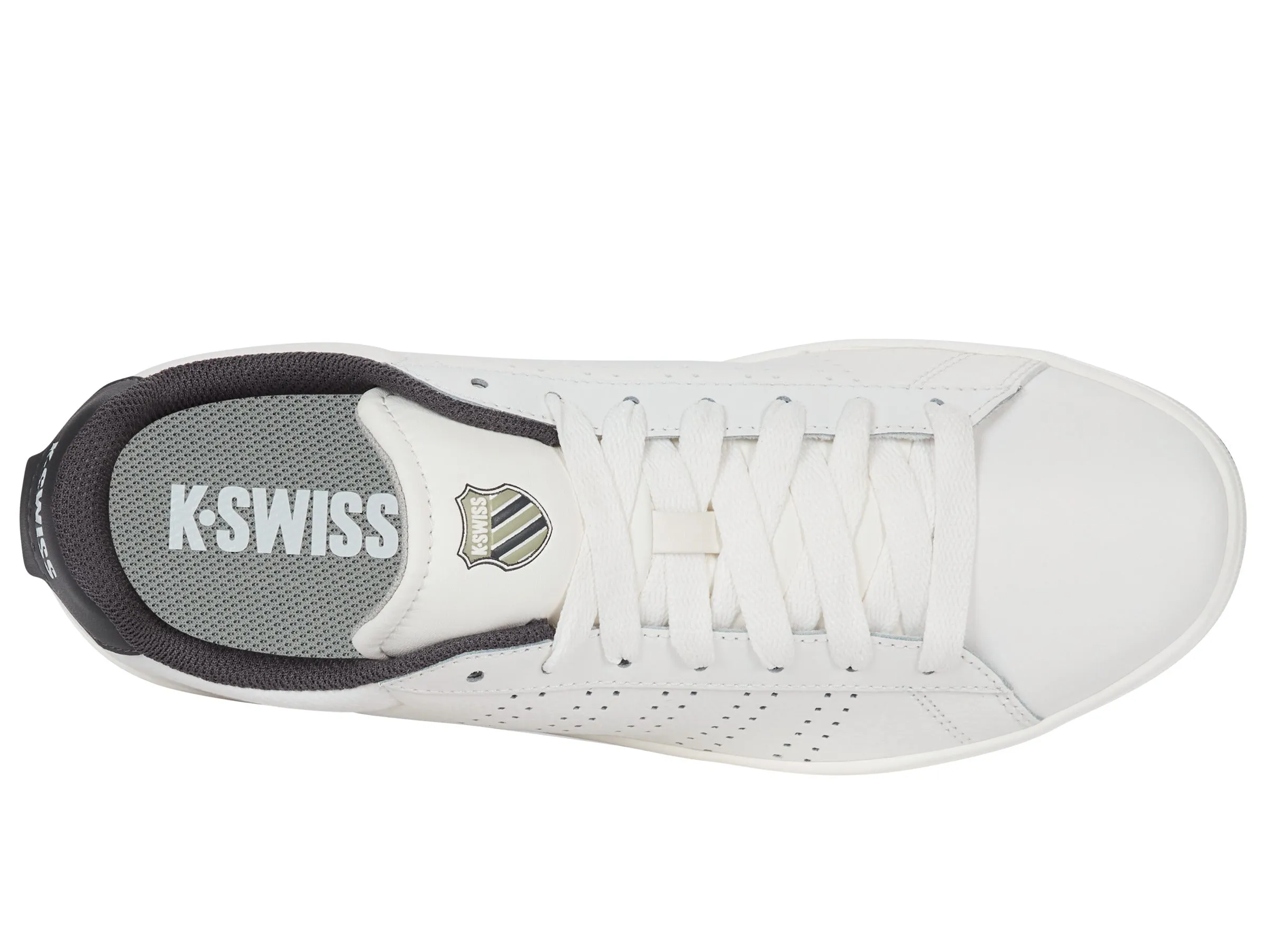K.SWISS 04411-151-M | COURT BASE II | CLOUD DANCER/ABBEY STONE/ASPHALT