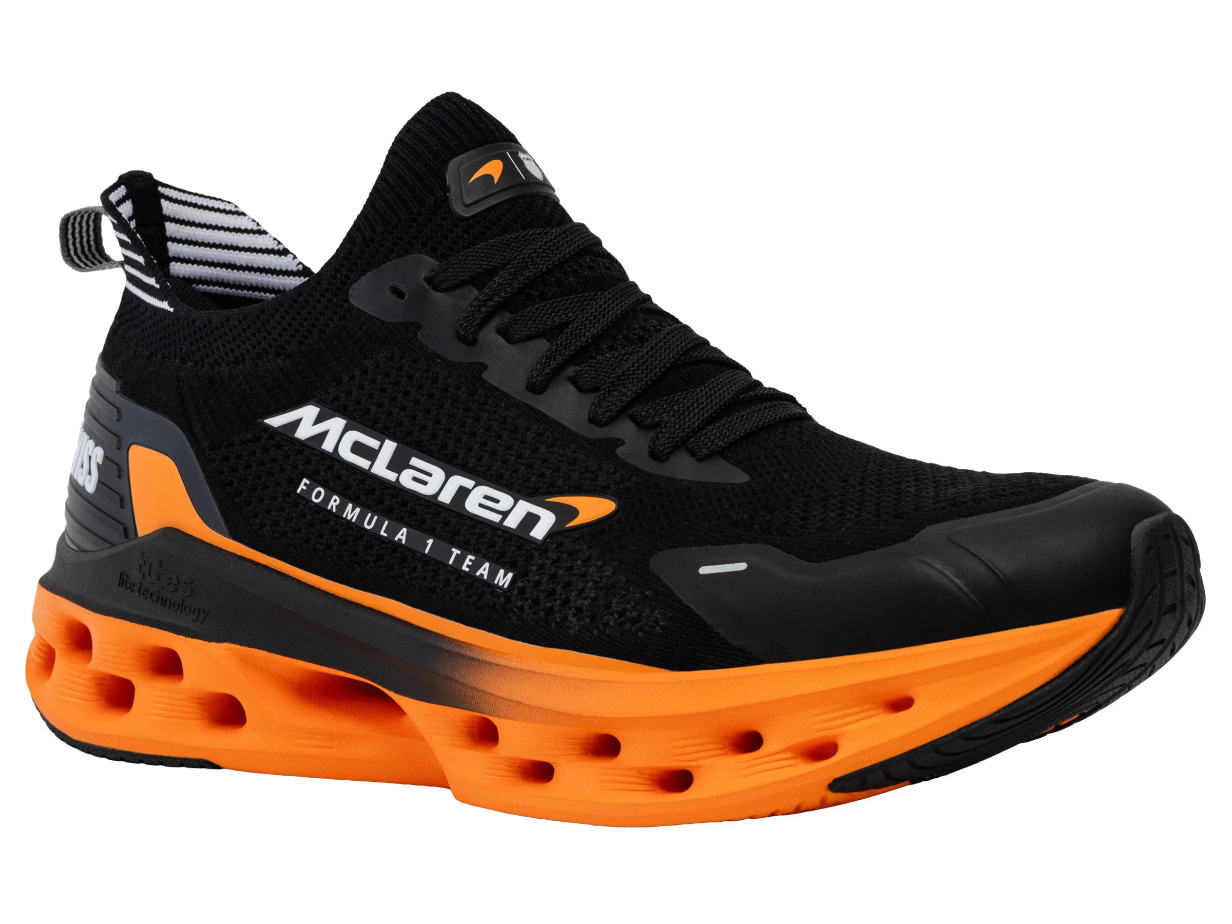 K.SWISS 04414-073-M | IMPULSE TUBES LITE X MCLAREN F1 TEAM | BLACK/PAPAYA