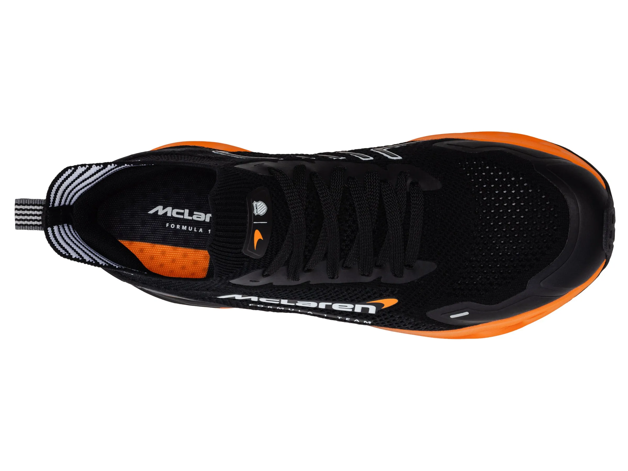 K.SWISS 04414-073-M | IMPULSE TUBES LITE X MCLAREN F1 TEAM | BLACK/PAPAYA