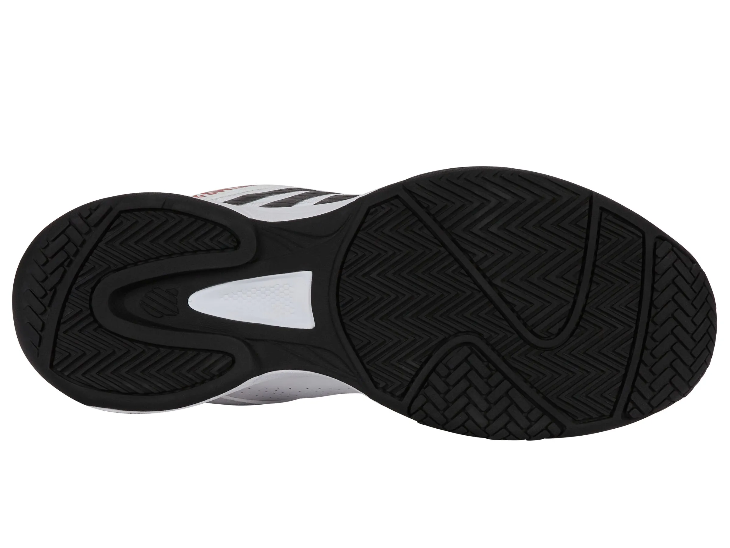 K.SWISS 04428-140-M | COURT EXPRESS 2 | WHITE/BLACK/MARS RED