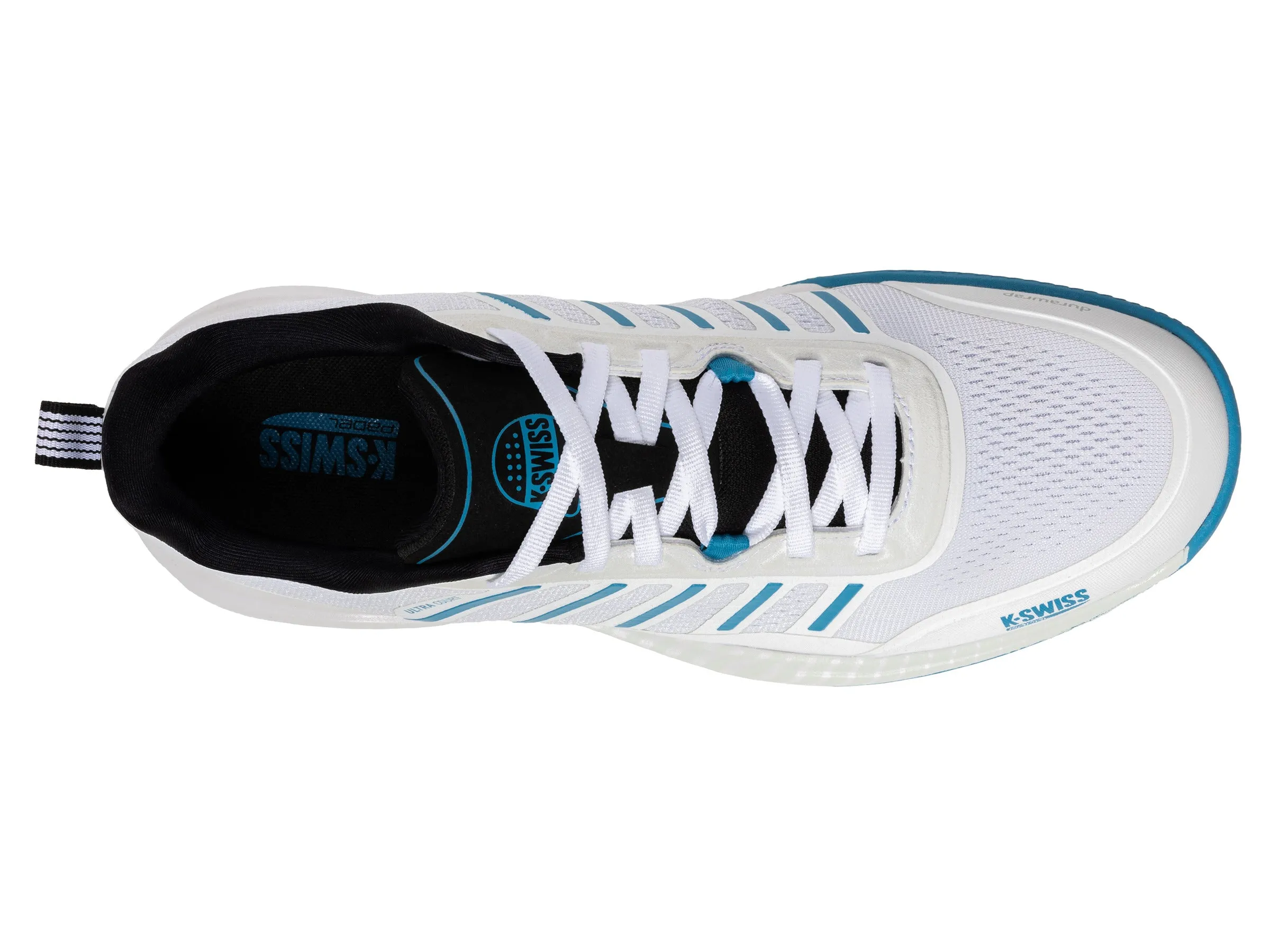 K.SWISS 04436-967-M | ULTRA COURT PADEL SANYO | WHITE/BLACK/BLUE MOON