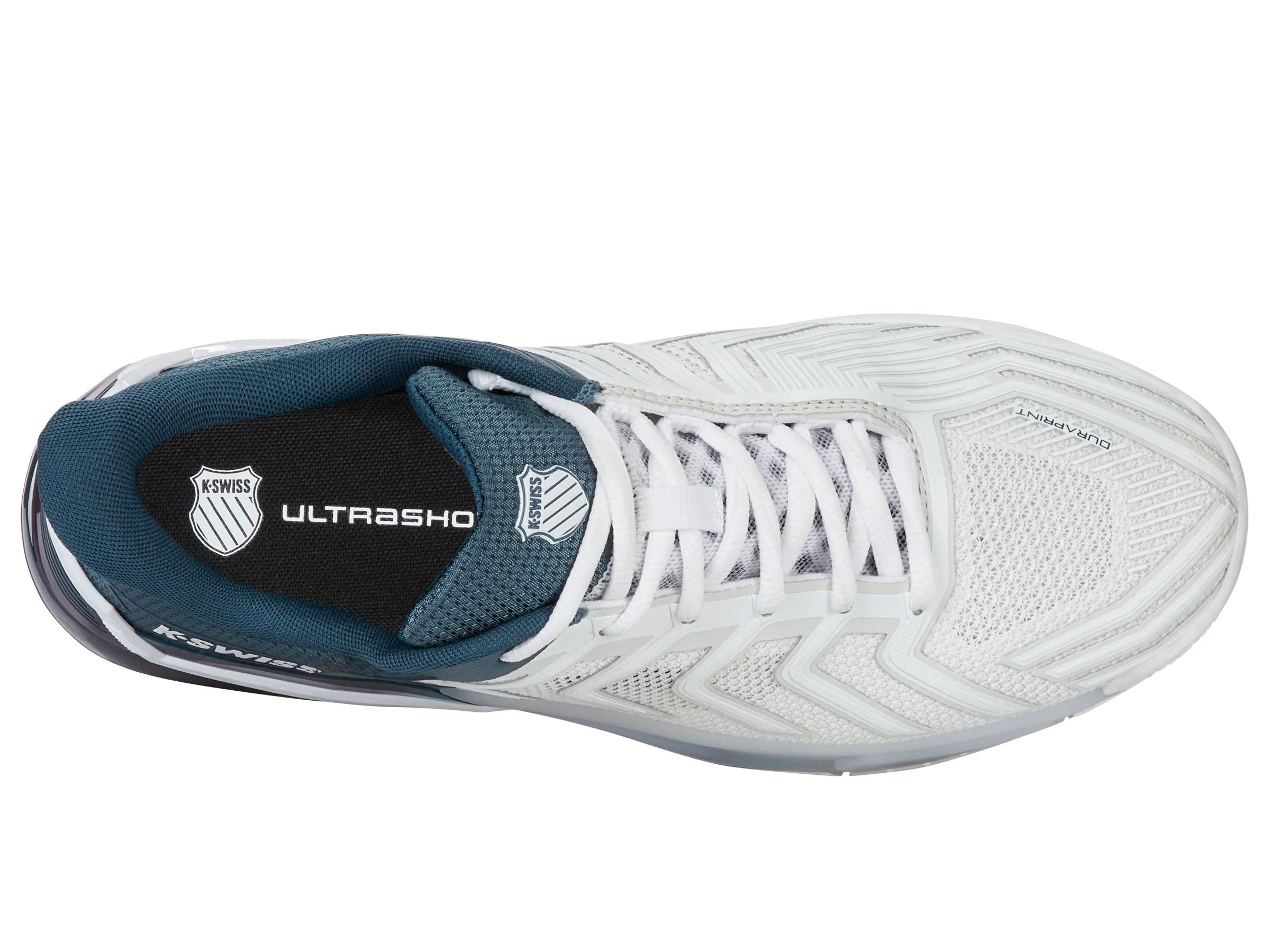 K.SWISS 04437-129-M | ULTRASHOT 4 | WHITE/STARGAZER/NEON BLAZE