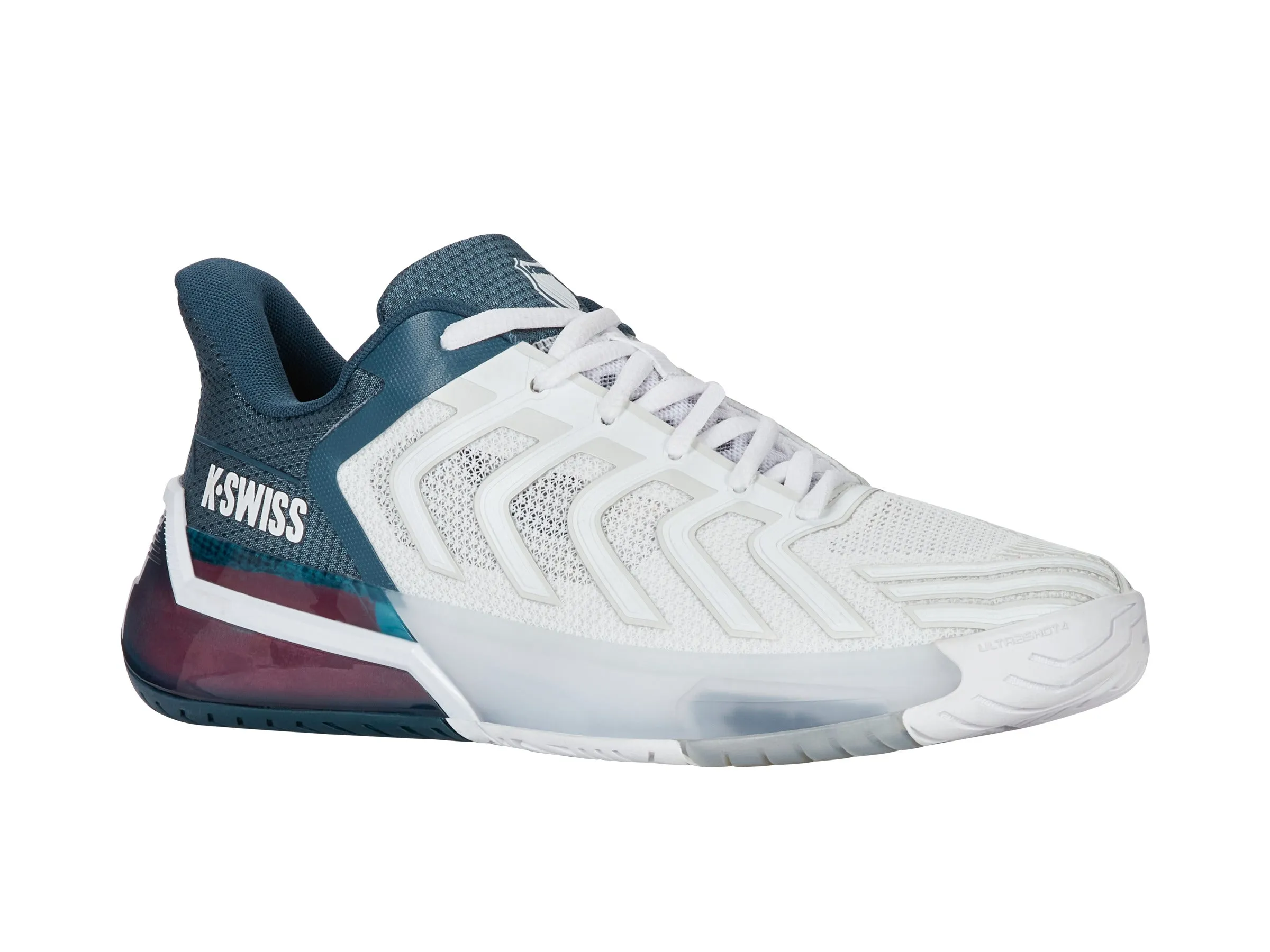 K.SWISS 04437-129-M | ULTRASHOT 4 | WHITE/STARGAZER/NEON BLAZE
