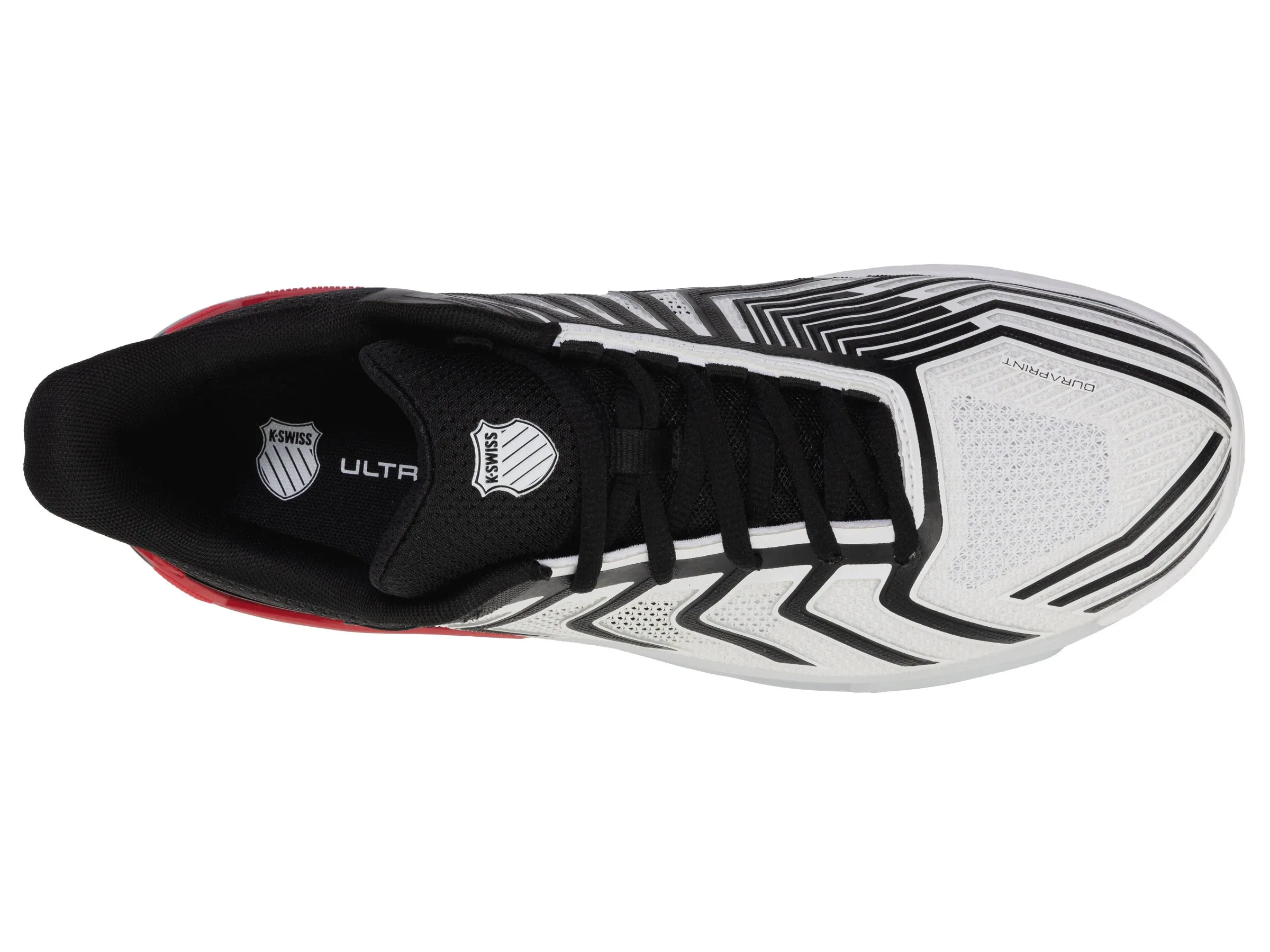 K.SWISS 04437-140-M | ULTRASHOT 4 | WHITE/BLACK/MARS RED