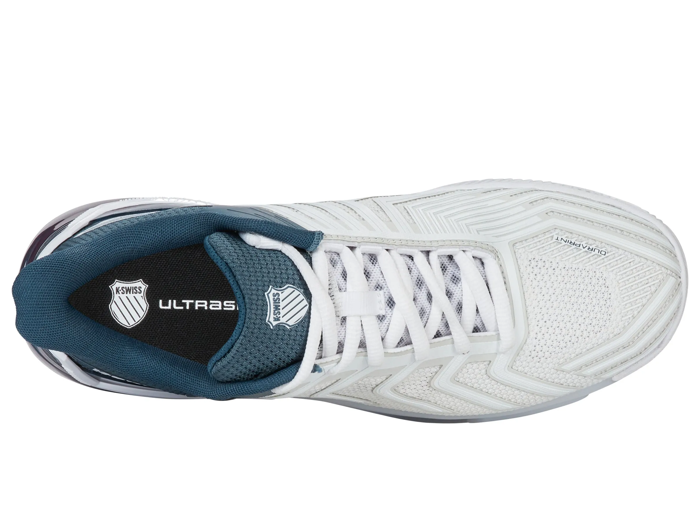 K.SWISS 04438-129-M | ULTRASHOT 4 CLAY | WHITE/STARGAZER/NEON BLAZE