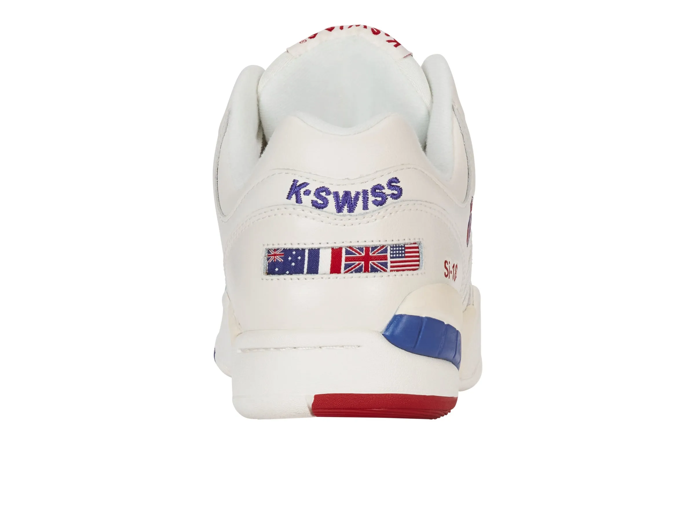 K.SWISS 04440-124-M | SI-18 INTERNATIONAL C | BRILLIANT WHITE/CLASSIC BLUE/RED