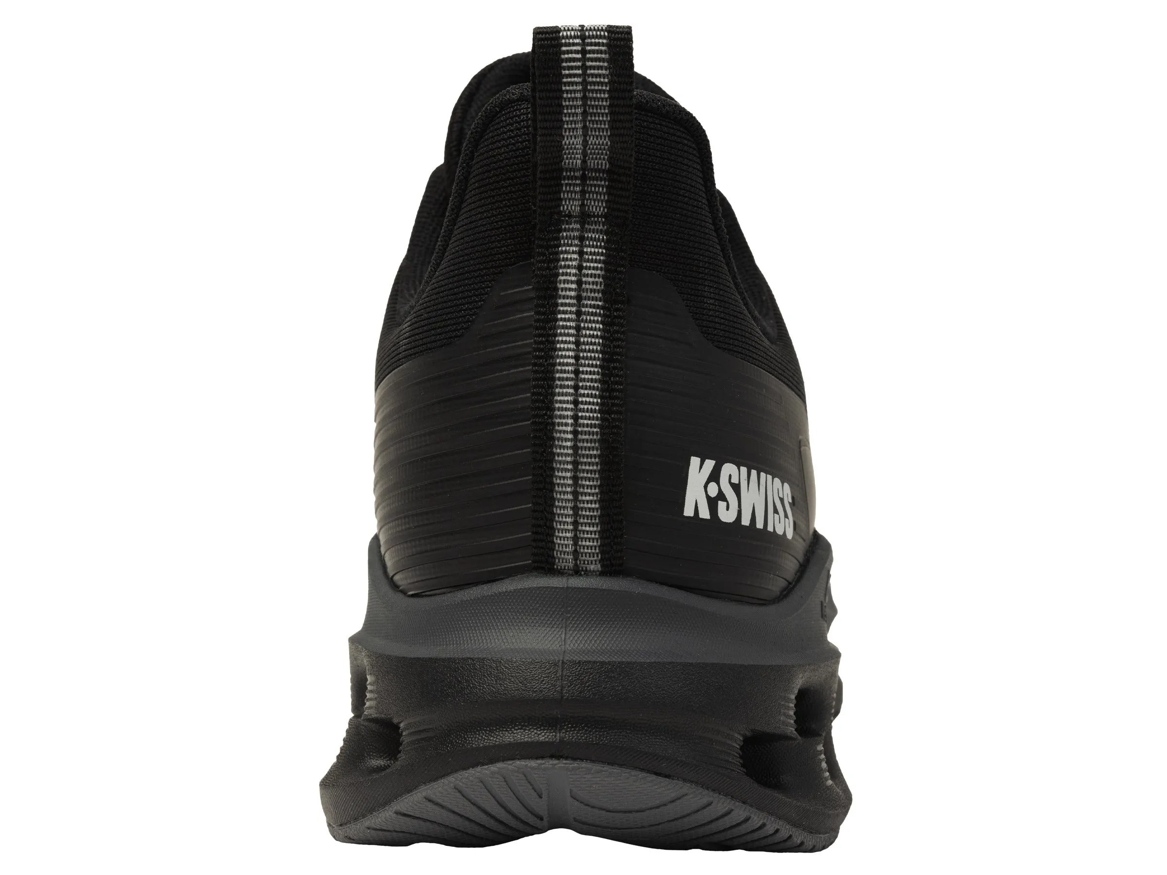K.SWISS 04494-049-M | MELROSE TUBES LITE | BLACK/OYSTER MUSHROOM/ASPHALT/SILVER
