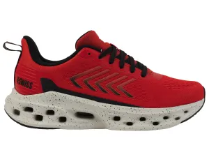 K.SWISS 04494-072-M | MELROSE TUBES LITE | MARS RED/BLACK/OYSTER MUSHROOM