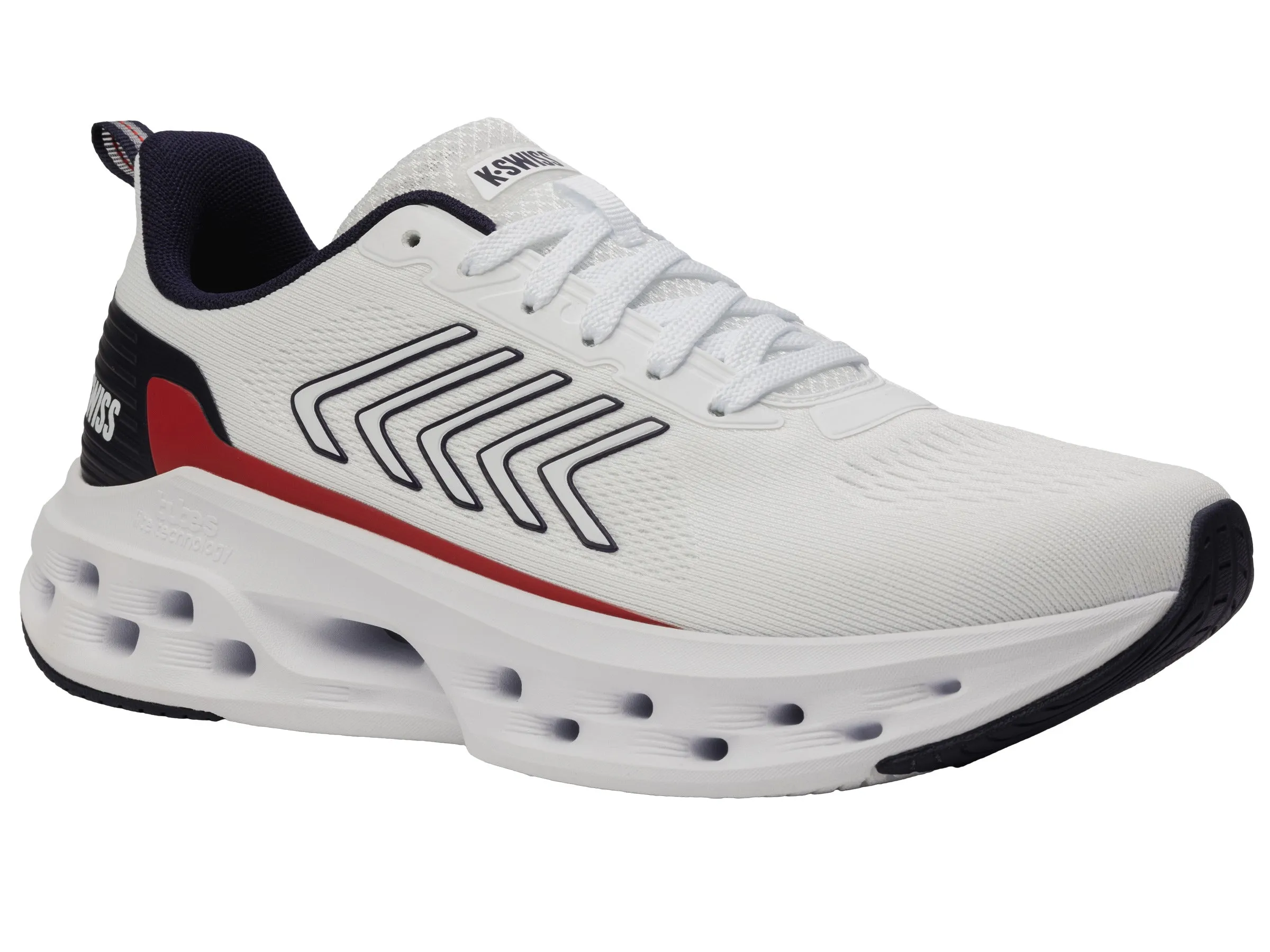 K.SWISS 04494-130-M | MELROSE TUBES LITE | WHITE/NAVY/RED