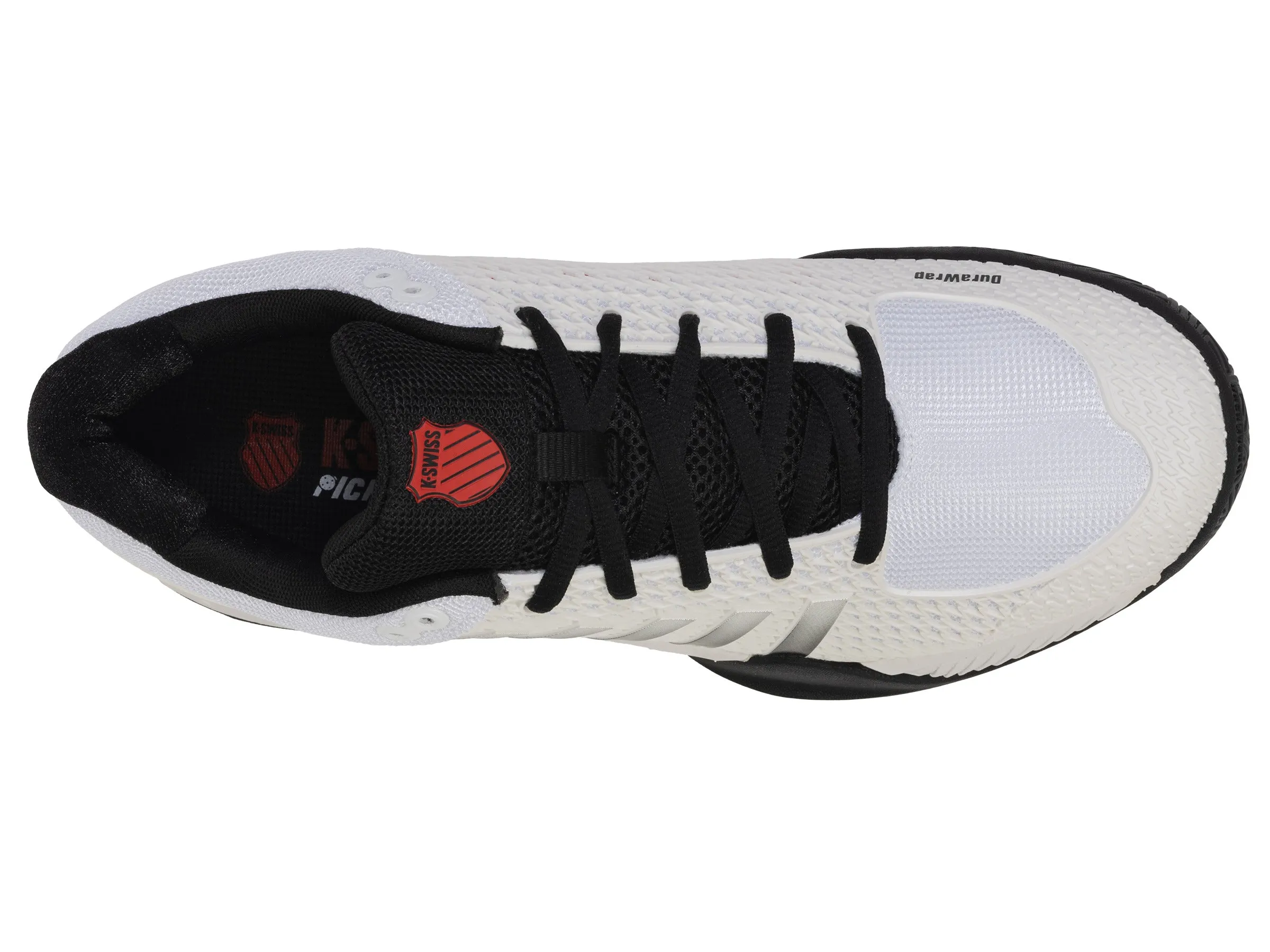 K.SWISS 06563-955-M | EXPRESS LIGHT PICKLEBALL | WHITE/BLACK/HIGH RISK RED
