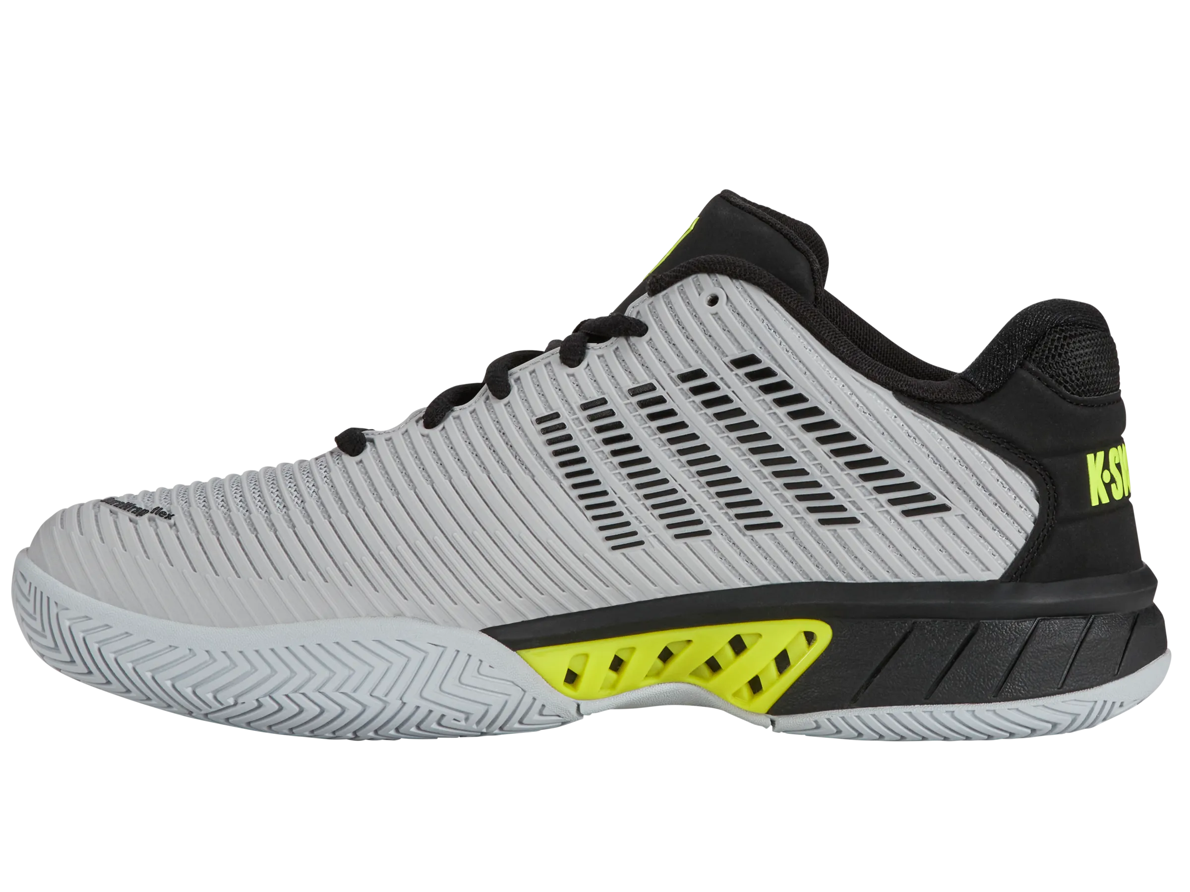 K.SWISS 06613-022-M | HYPERCOURT EXPRESS 2 | MICRO CHIP/BLACK/TENNIS YELLOW