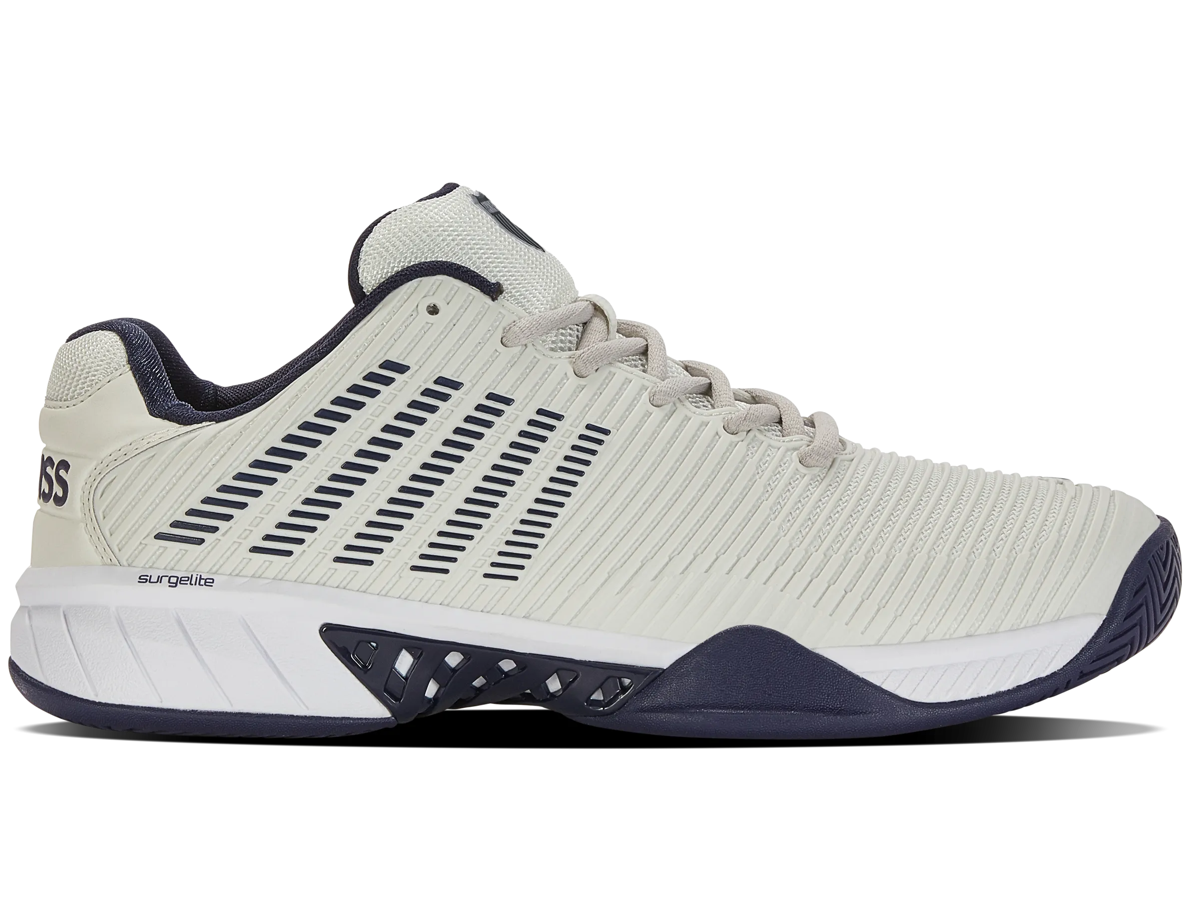 K.SWISS 06613-090-M | HYPERCOURT EXPRESS 2 | VAPOROUS GRAY/WHITE/PEACOAT