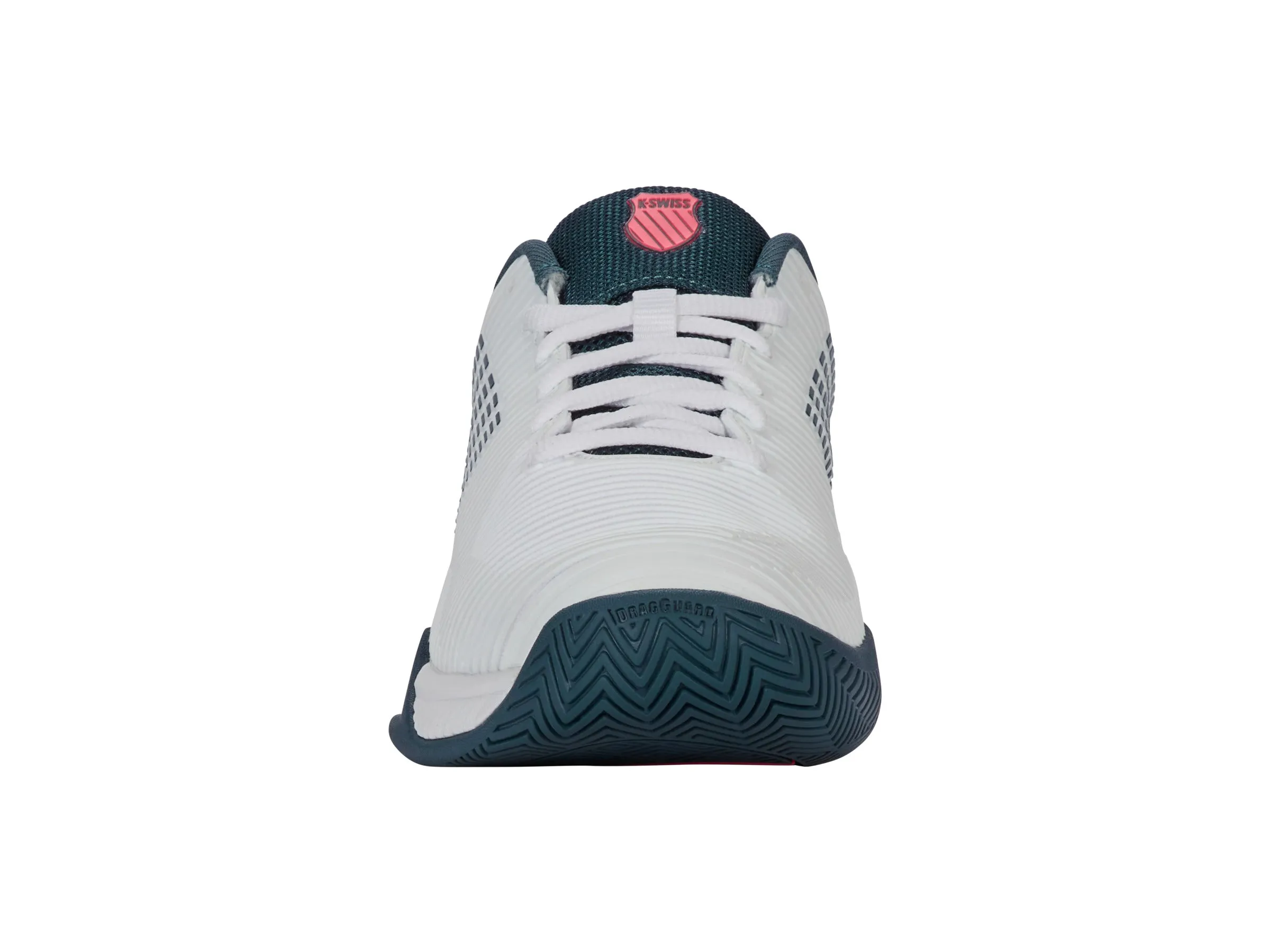 K.SWISS 06613-129-M | HYPERCOURT EXPRESS 2 | WHITE/STARGAZER/NEON BLAZE