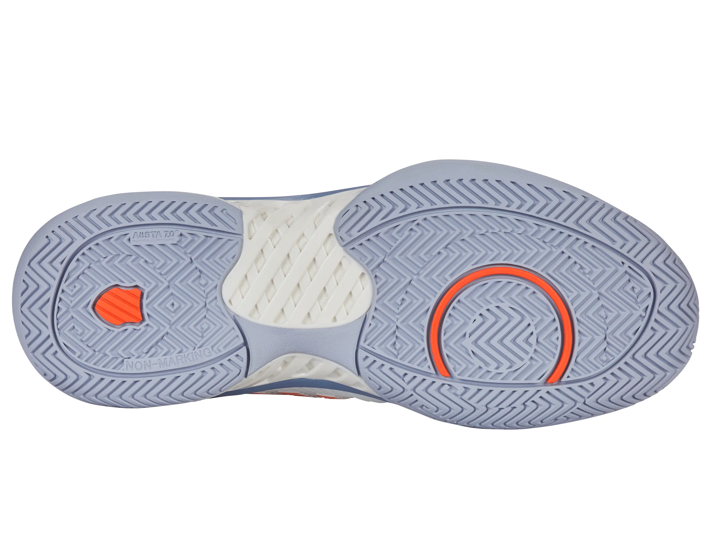 K.SWISS 06613-139-M | HYPERCOURT EXPRESS 2 | LUCENT WHITE/INFINITY/SCARLET IBIS