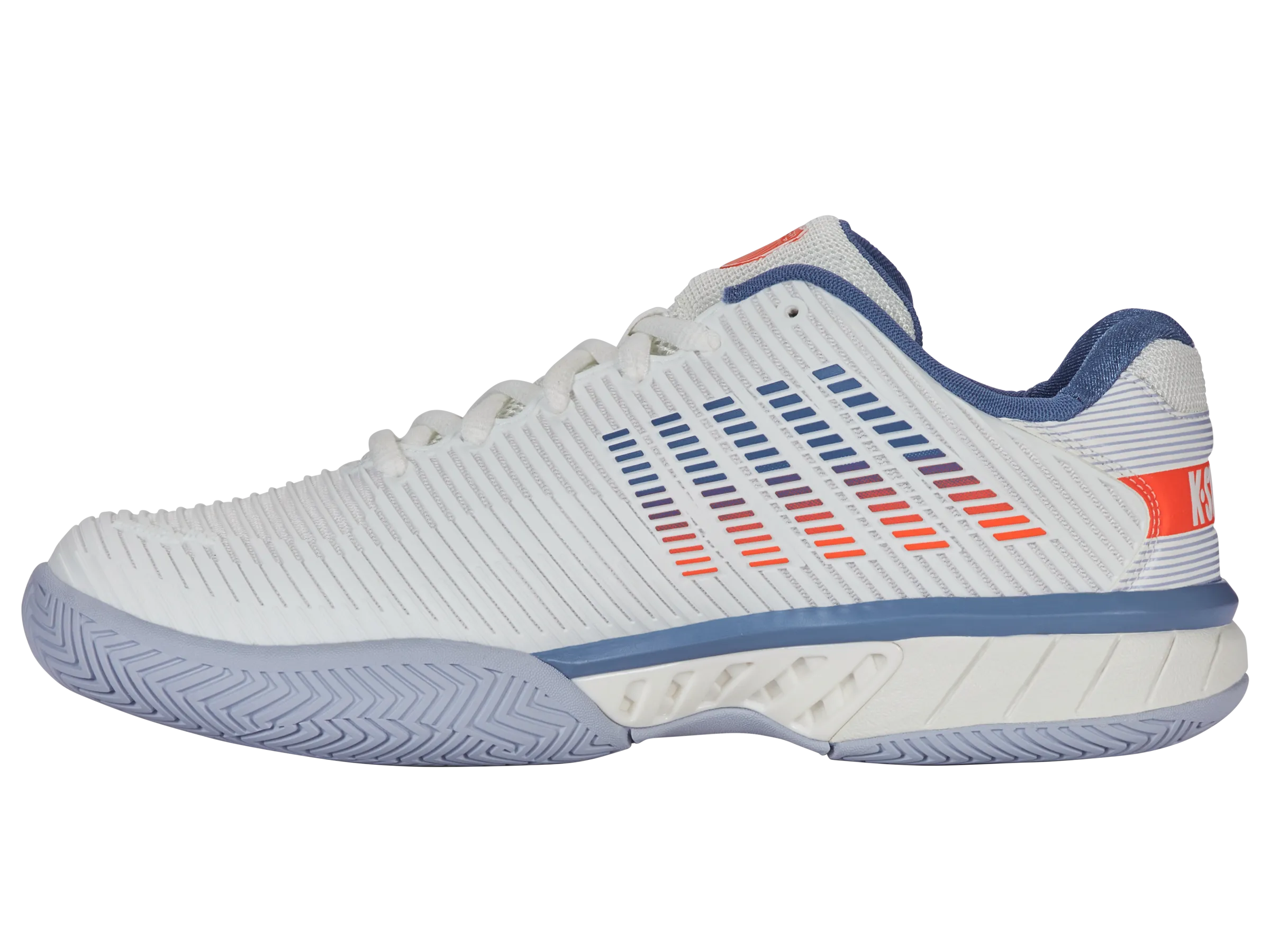 K.SWISS 06613-139-M | HYPERCOURT EXPRESS 2 | LUCENT WHITE/INFINITY/SCARLET IBIS
