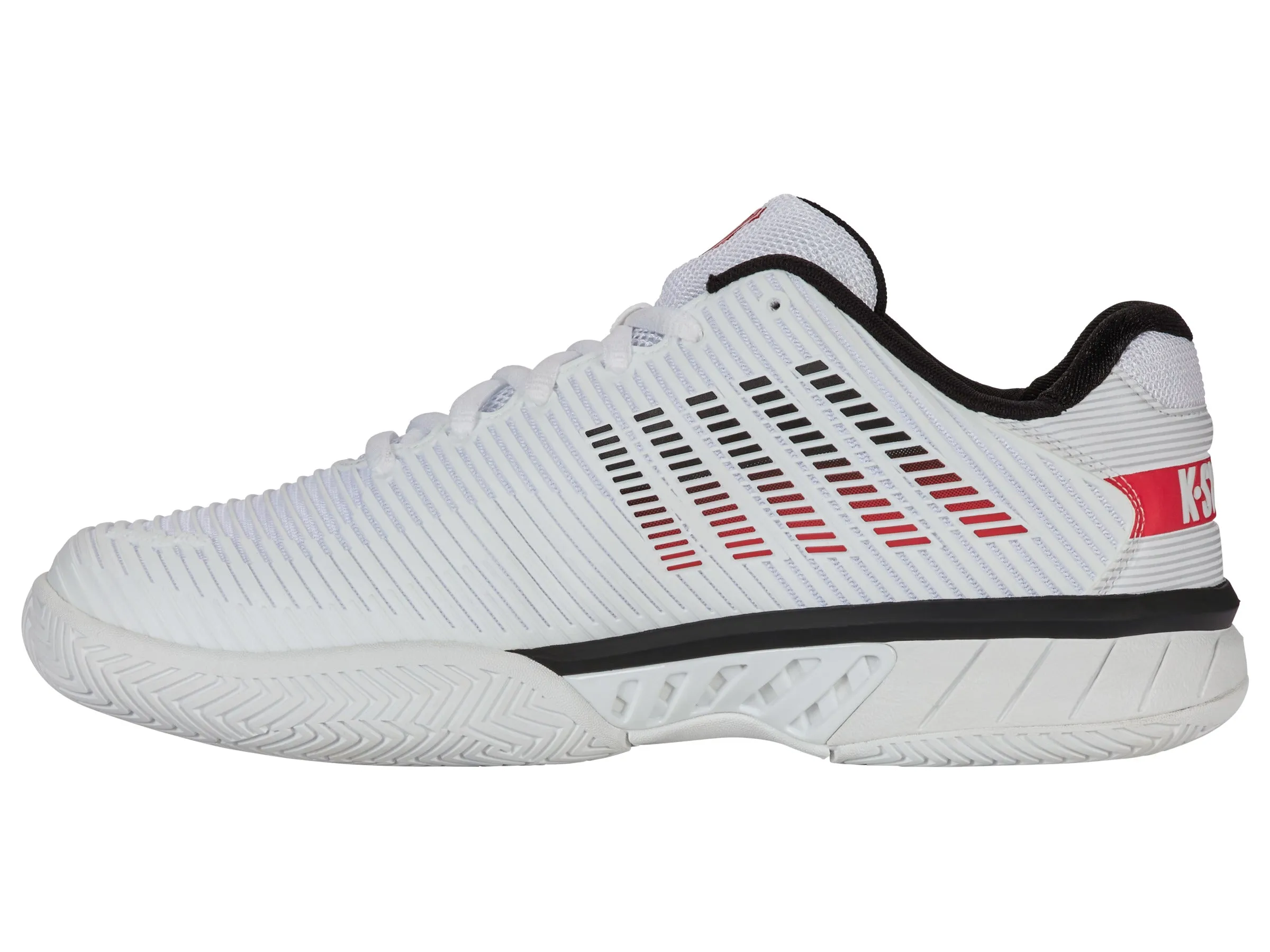 K.SWISS 06613-140-M | HYPERCOURT EXPRESS 2 | WHITE/BLACK/MARS RED