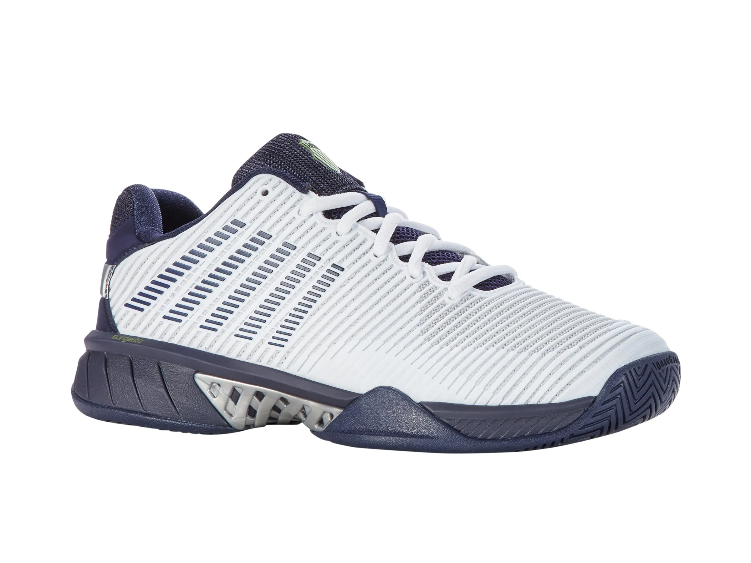 K.SWISS 06613-177-M | HYPERCOURT EXPRESS 2 | WHITE/PEACOAT/SILVER