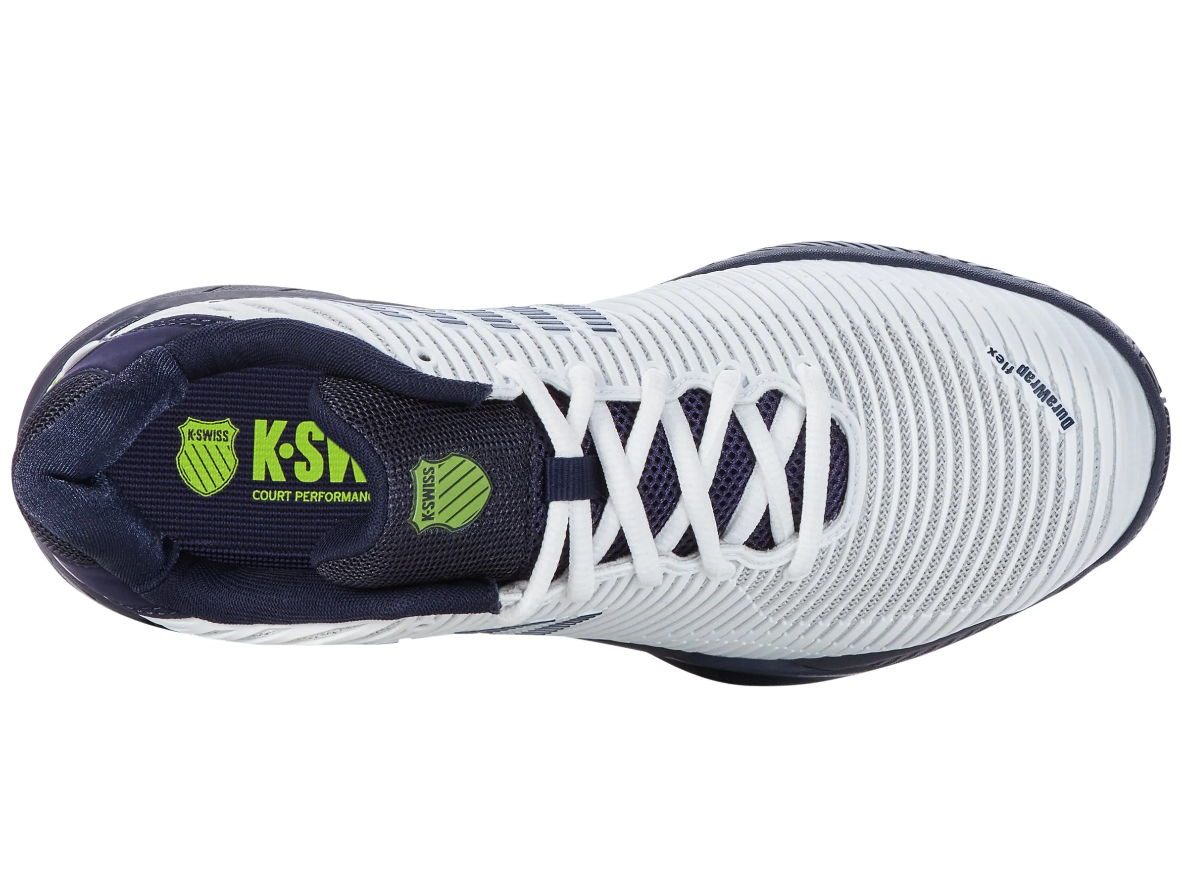 K.SWISS 06613-177-M | HYPERCOURT EXPRESS 2 | WHITE/PEACOAT/SILVER