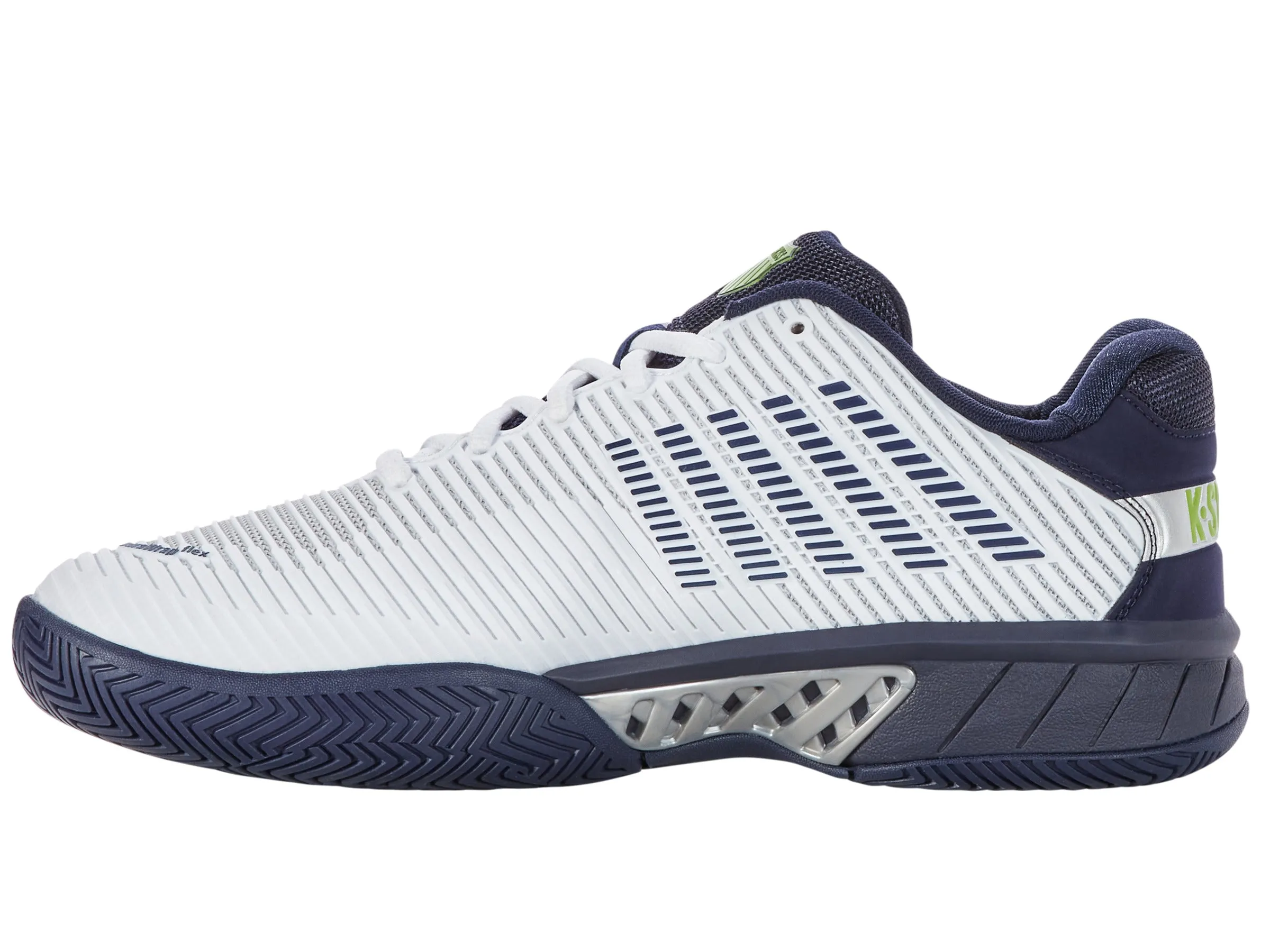 K.SWISS 06613-177-M | HYPERCOURT EXPRESS 2 | WHITE/PEACOAT/SILVER