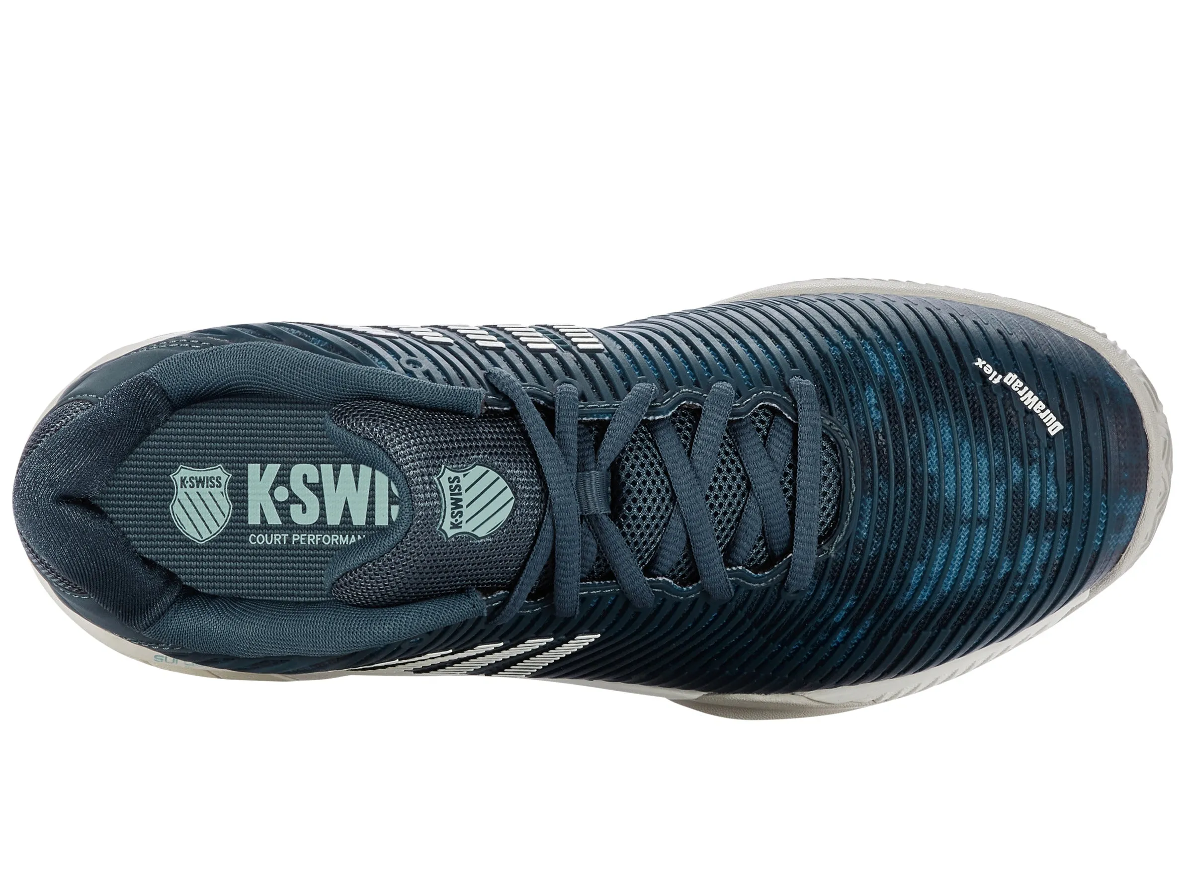 K.SWISS 06614-346-M | HYPERCOURT EXPRESS 2 CLAY | INDIAN TEAL/STAR WHITE/MOONSTRUCK