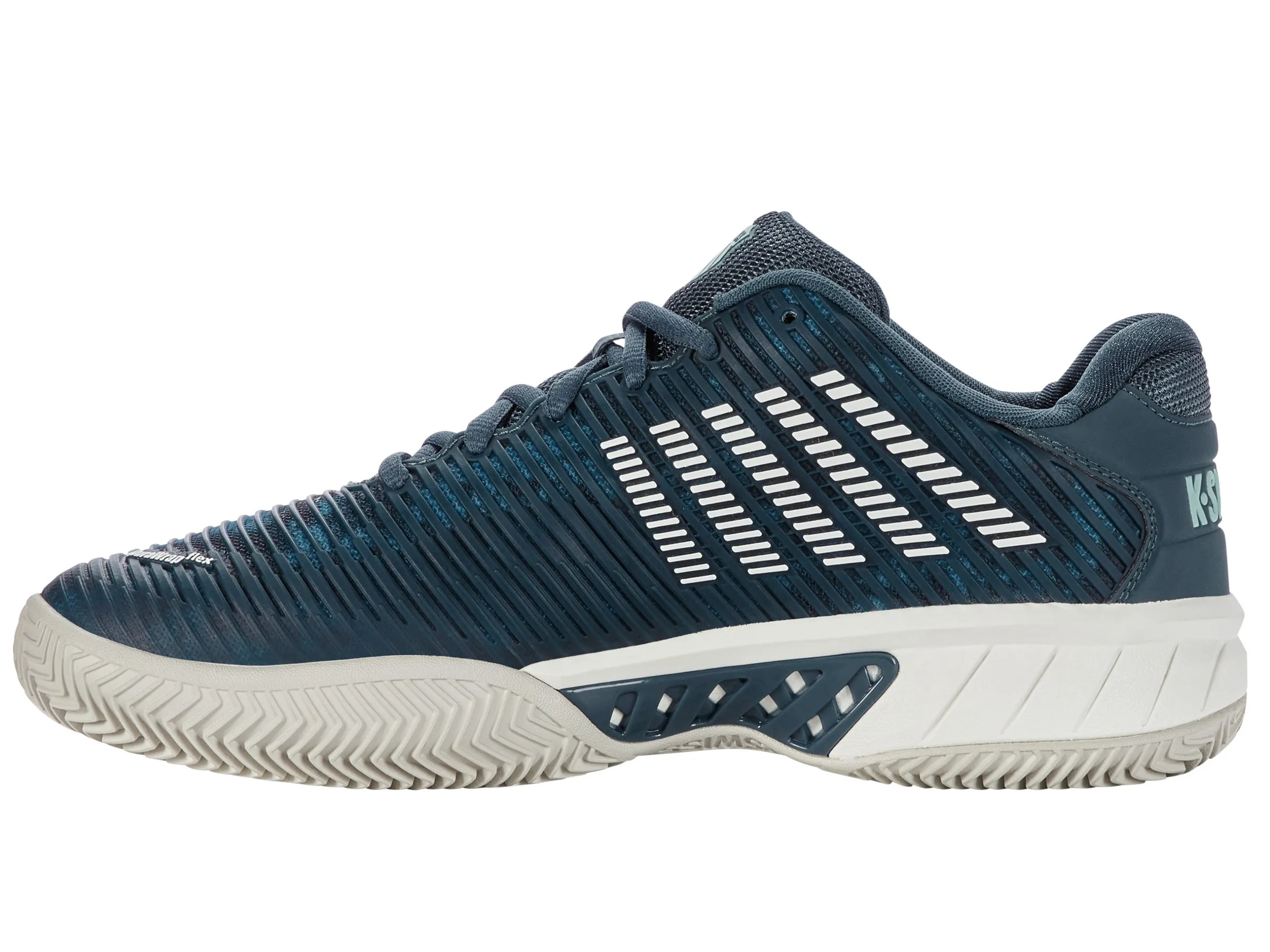 K.SWISS 06614-346-M | HYPERCOURT EXPRESS 2 CLAY | INDIAN TEAL/STAR WHITE/MOONSTRUCK