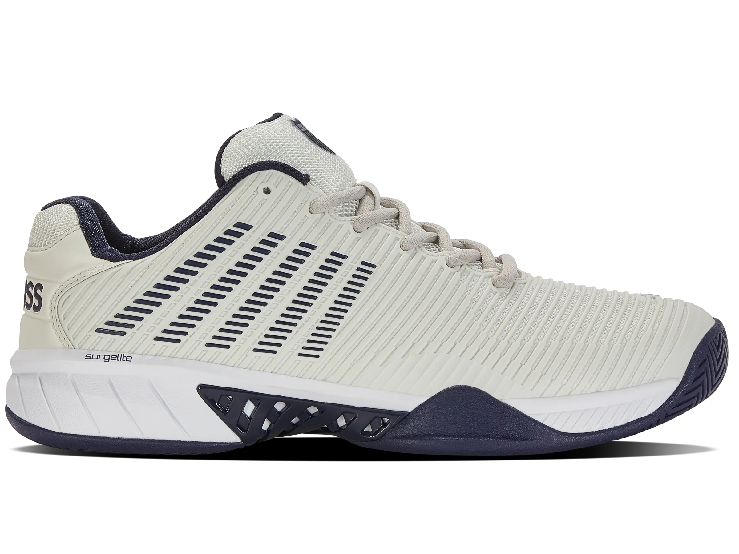 K.SWISS 06806-090-W | HYPERCOURT EXPRESS 2-2E | GRAY/WHT/PEACOAT