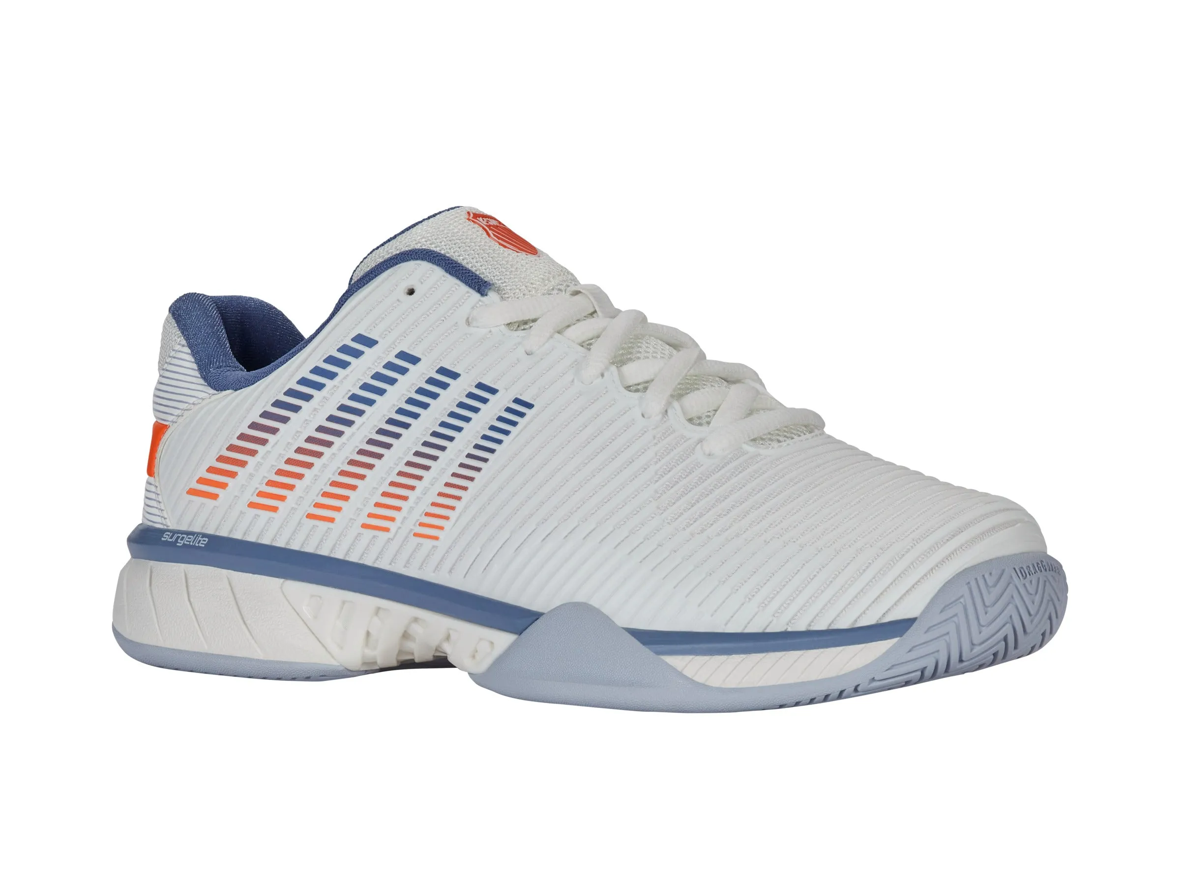 K.SWISS 06806-139-W | HYPERCOURT EXPRESS 2-2E | LUCENT WHITE/INFINITY/SCARLET IBIS