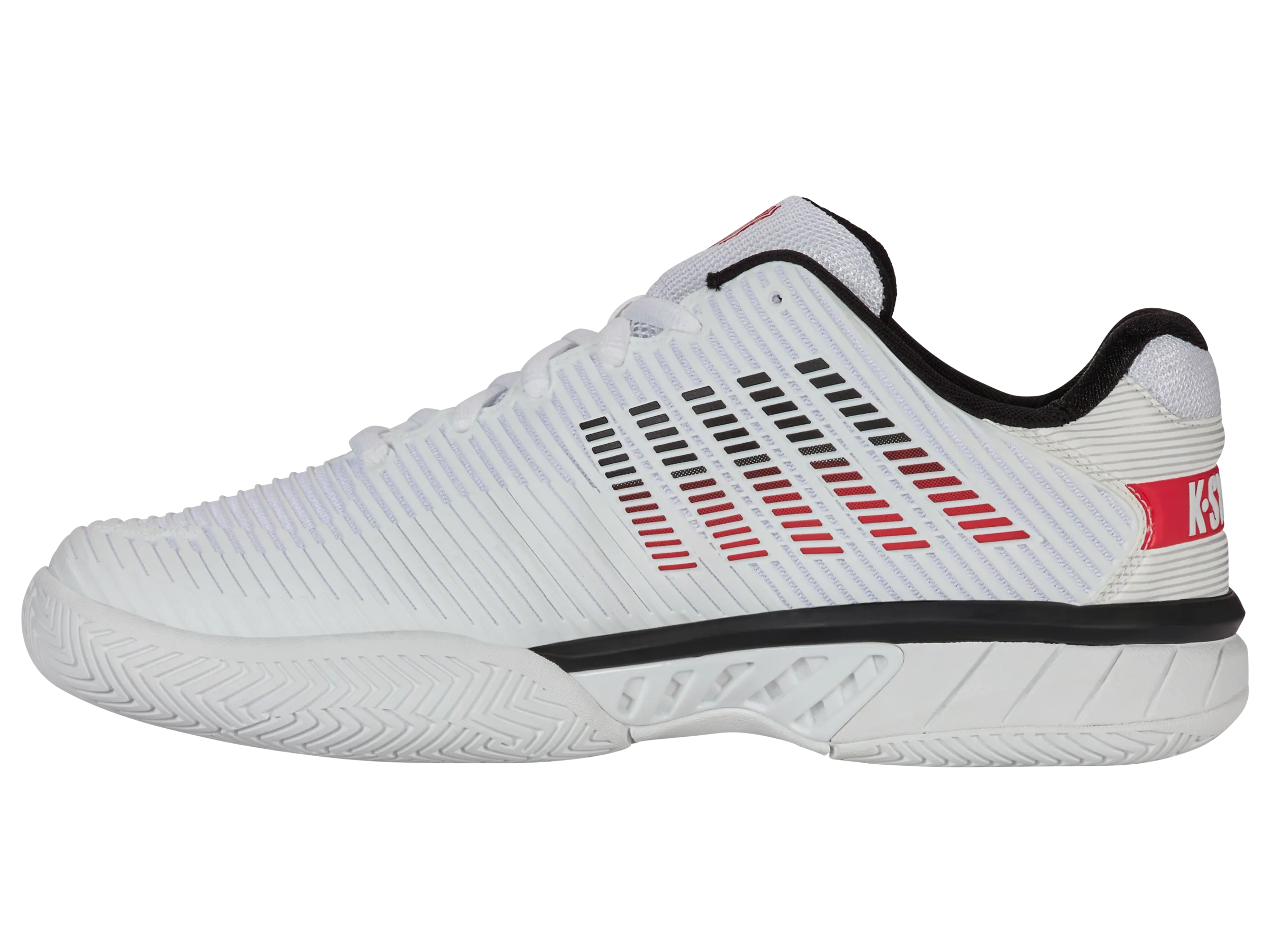 K.SWISS 06806-140-W | HYPERCOURT EXPRESS 2-2E | WHITE/BLACK/MARS RED