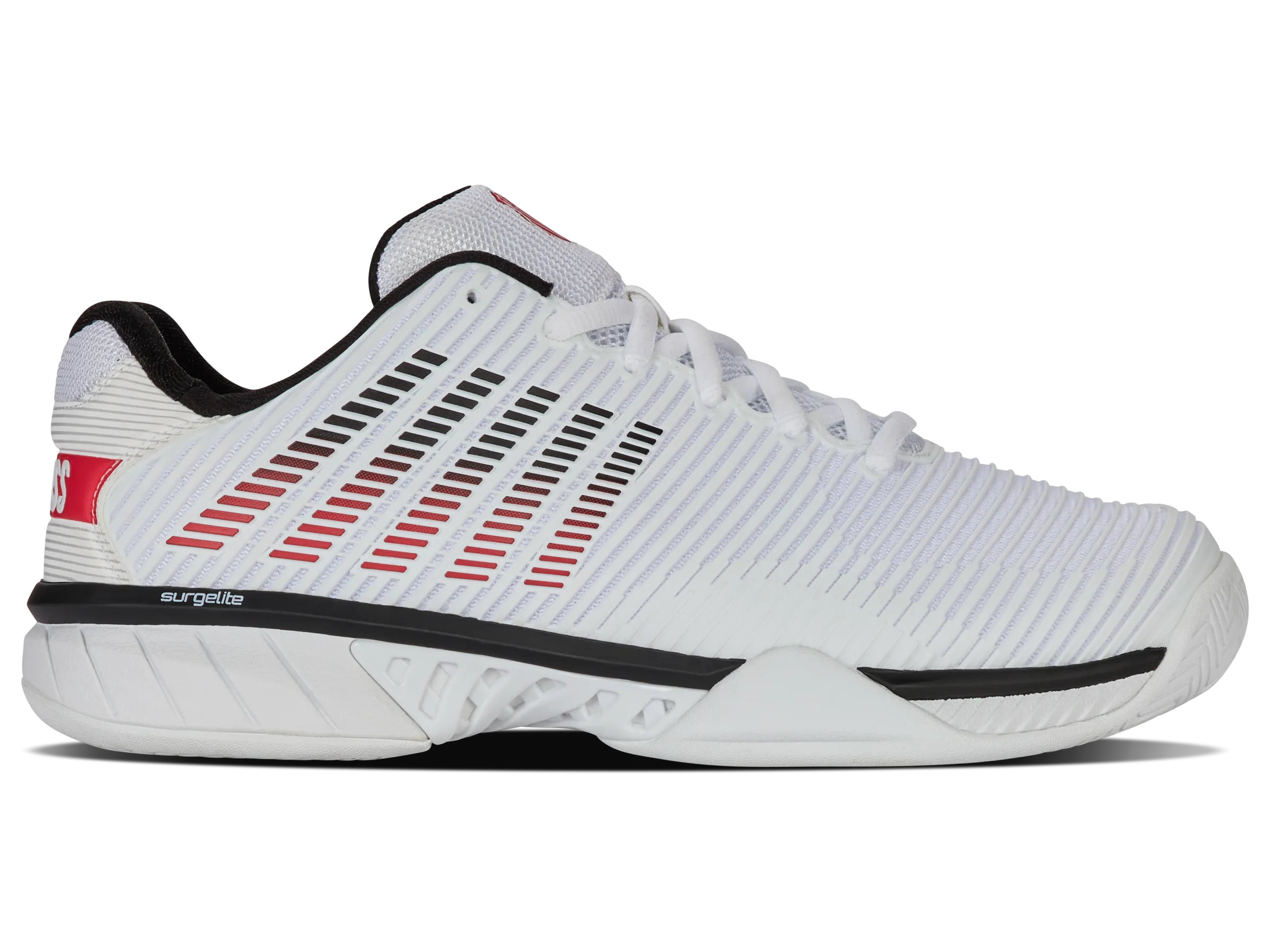 K.SWISS 06806-140-W | HYPERCOURT EXPRESS 2-2E | WHITE/BLACK/MARS RED